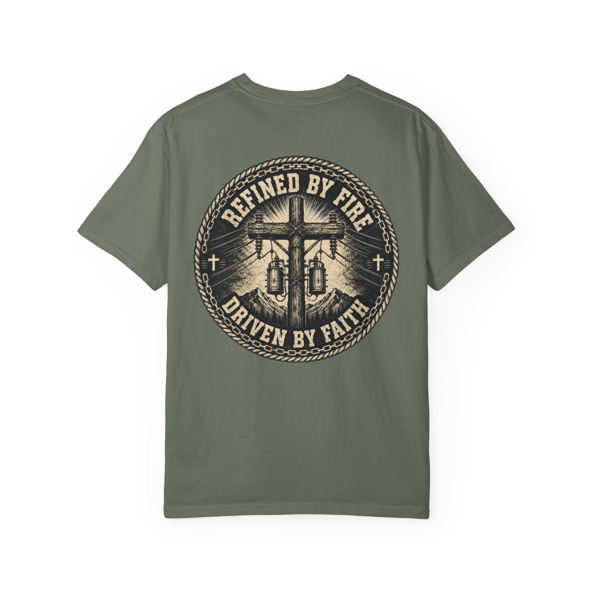 Refined By Fire Driven By Faith T-Shirt