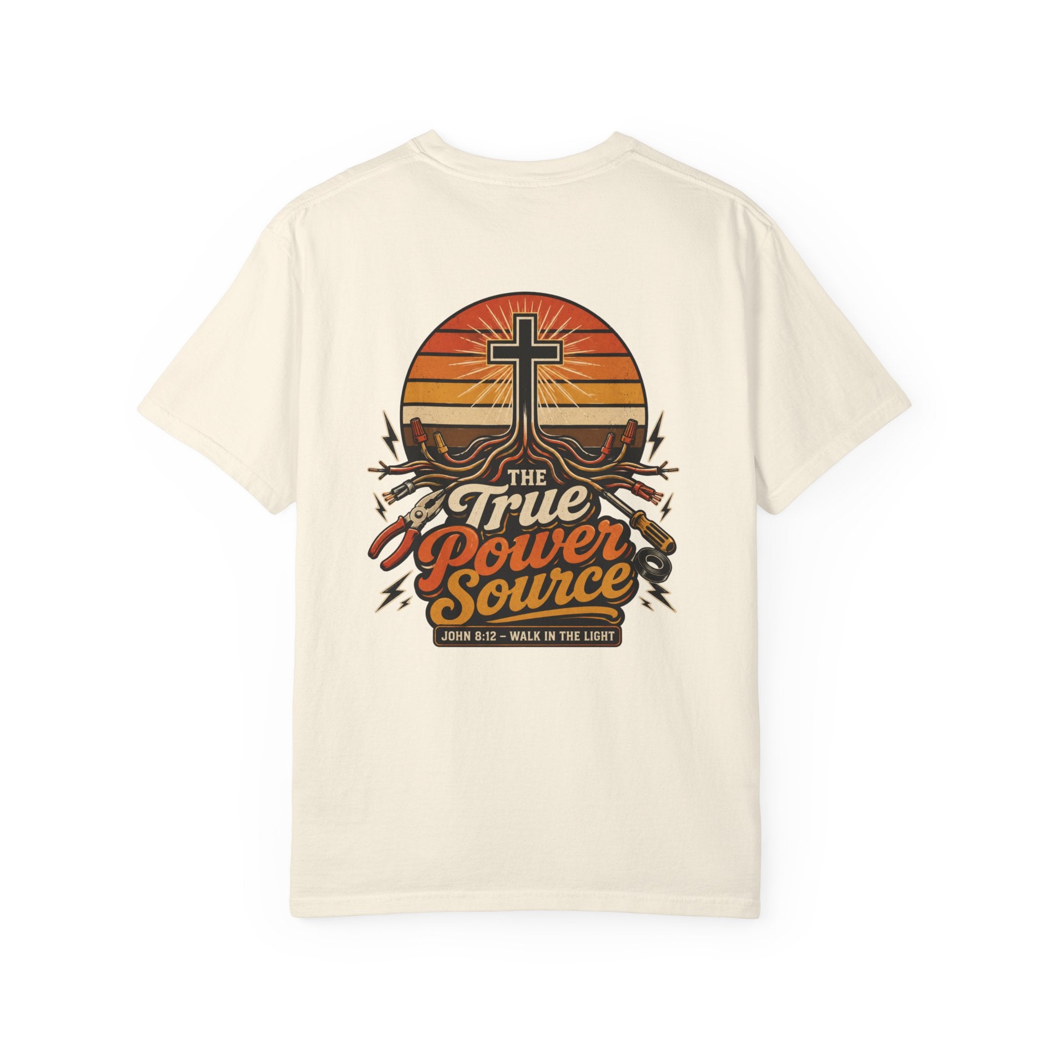 The True Power Source John 8:12 T-Shirt
