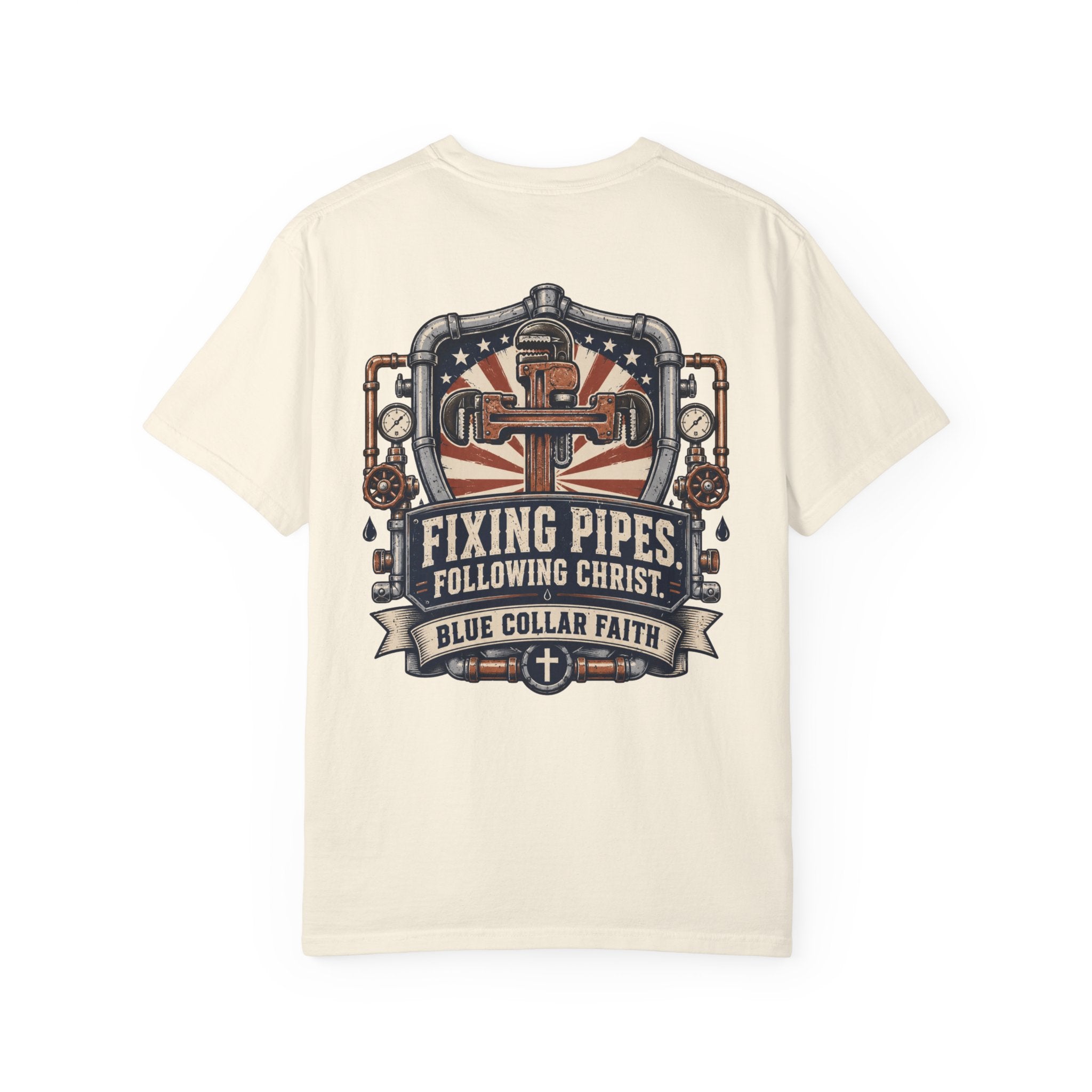 Fixing Pipes Following Christ T-Shirt