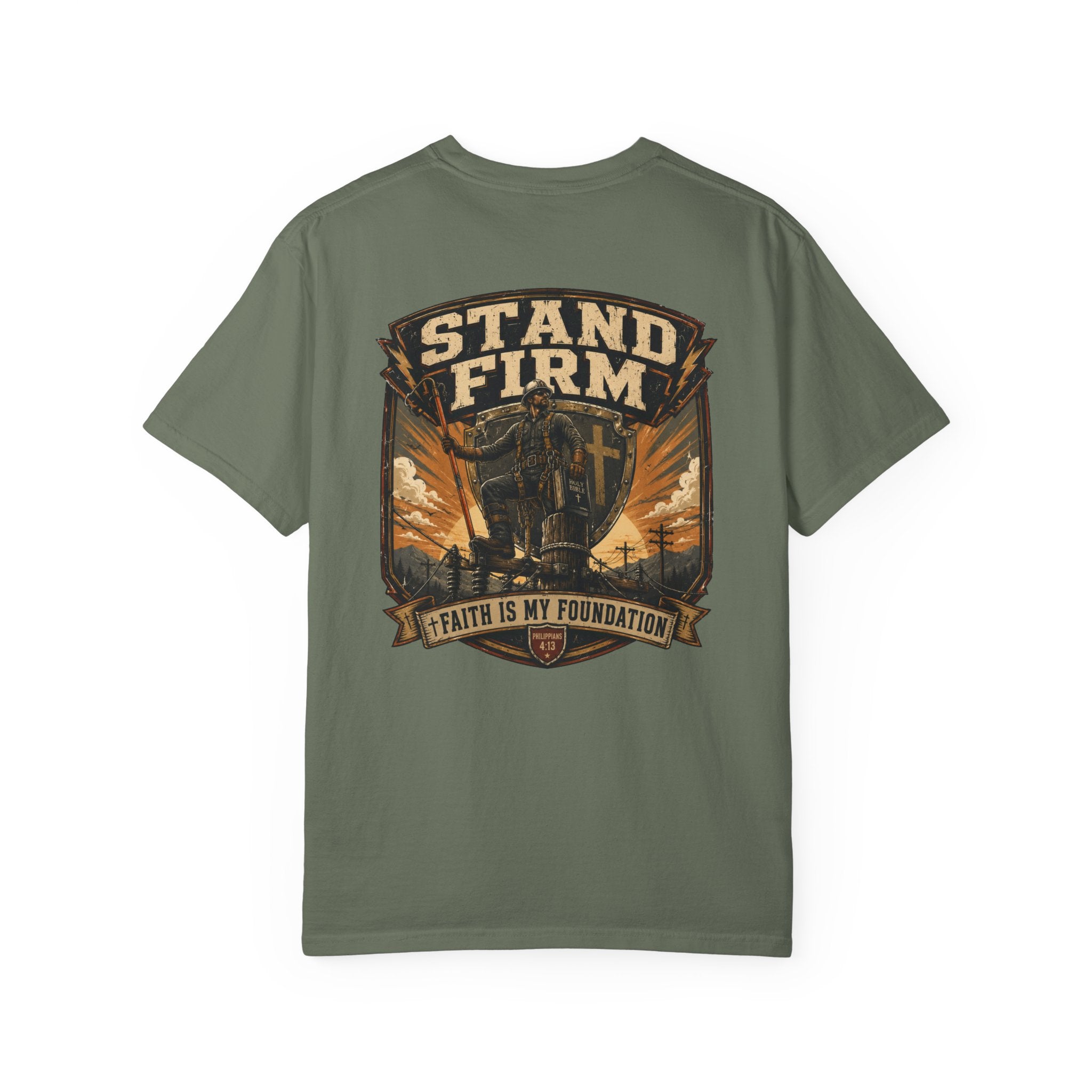 Stand Firm Faith Is My Foundation T-Shirt