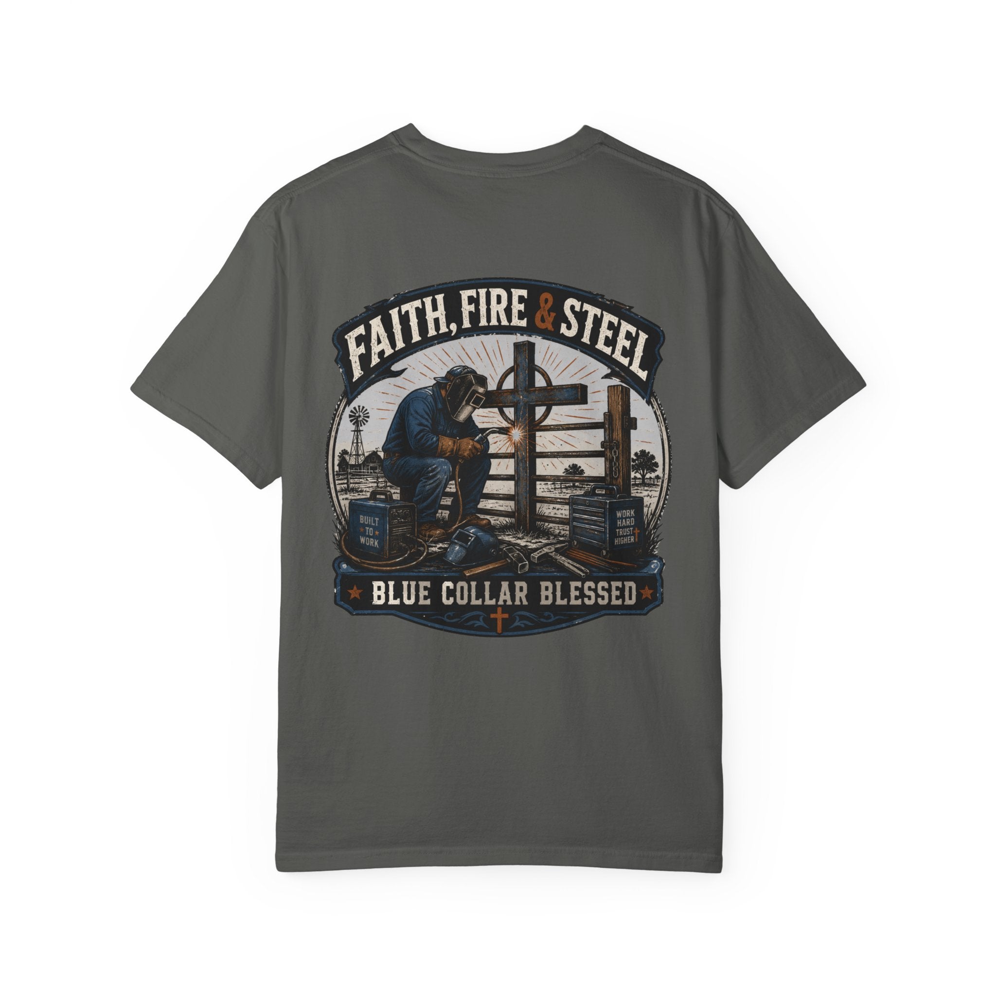 Faith Fire & Steel T-Shirt