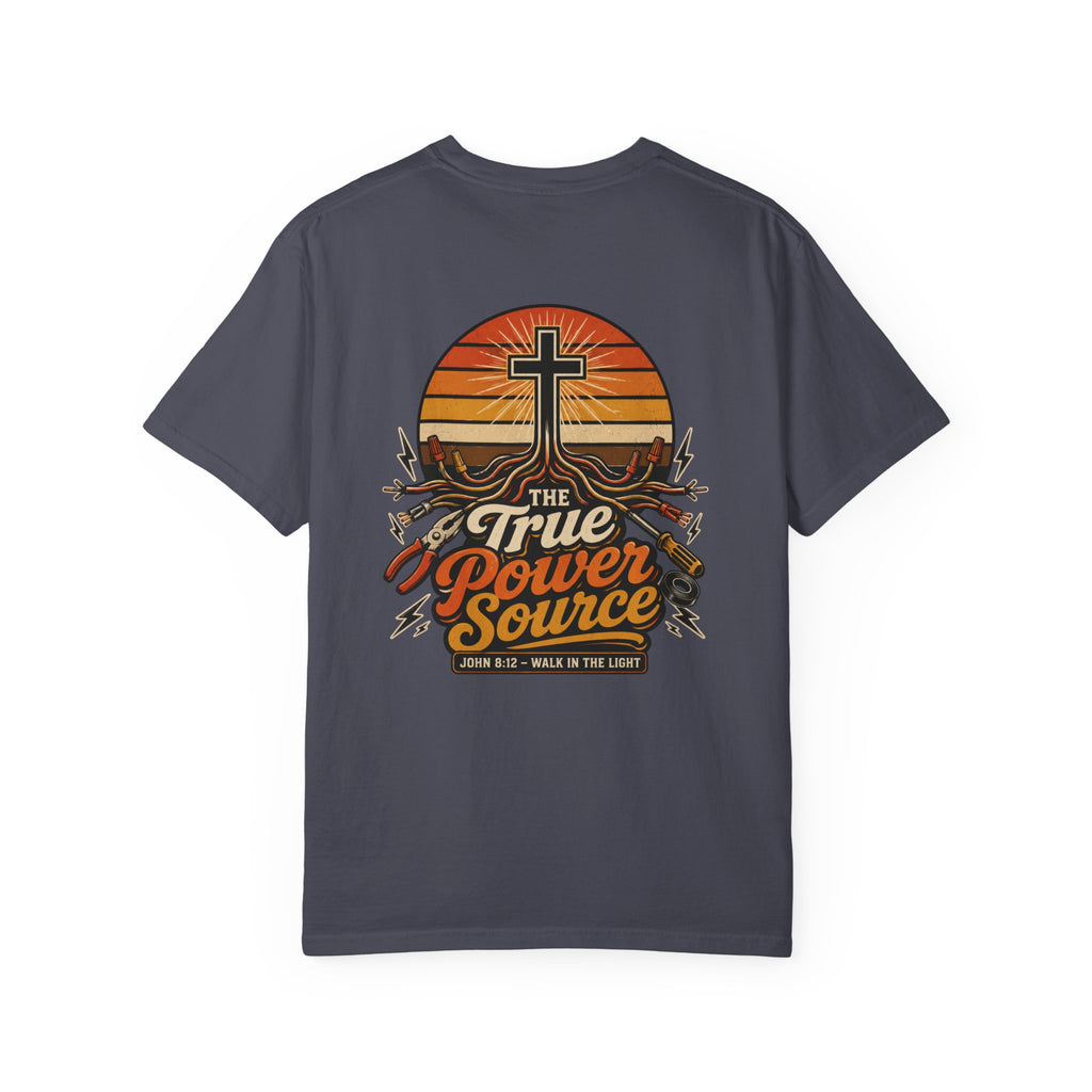 The True Power Source John 8:12 T-Shirt