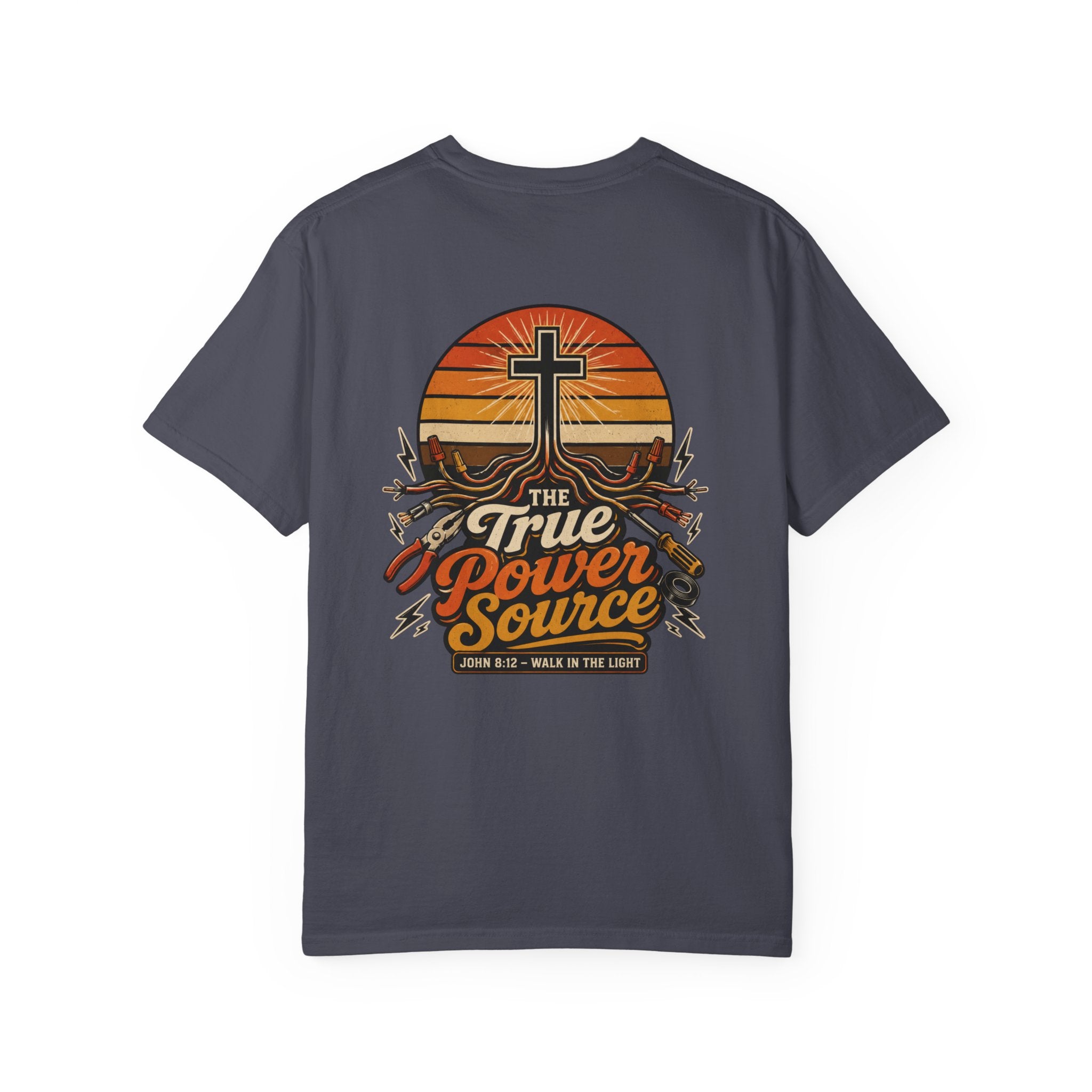 The True Power Source John 8:12 T-Shirt