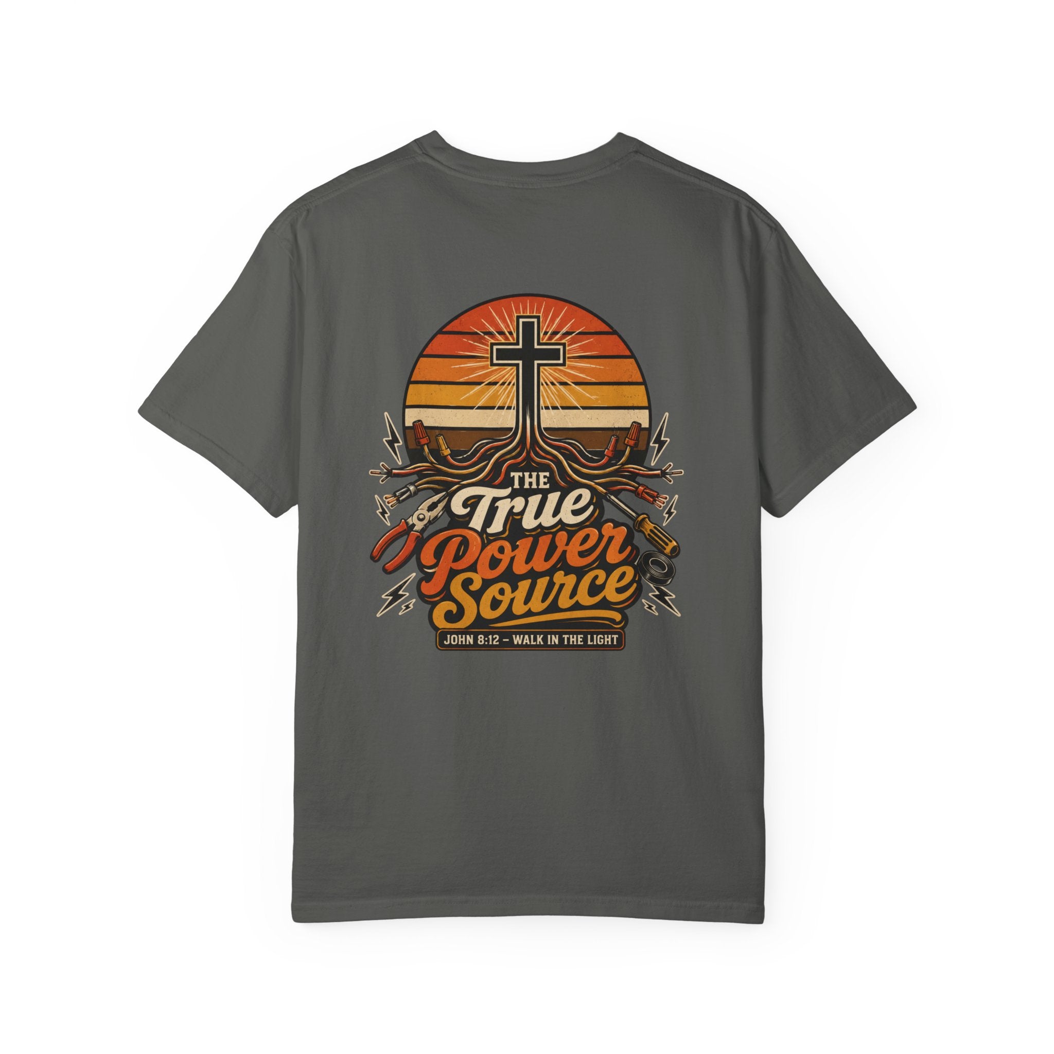 The True Power Source John 8:12 T-Shirt