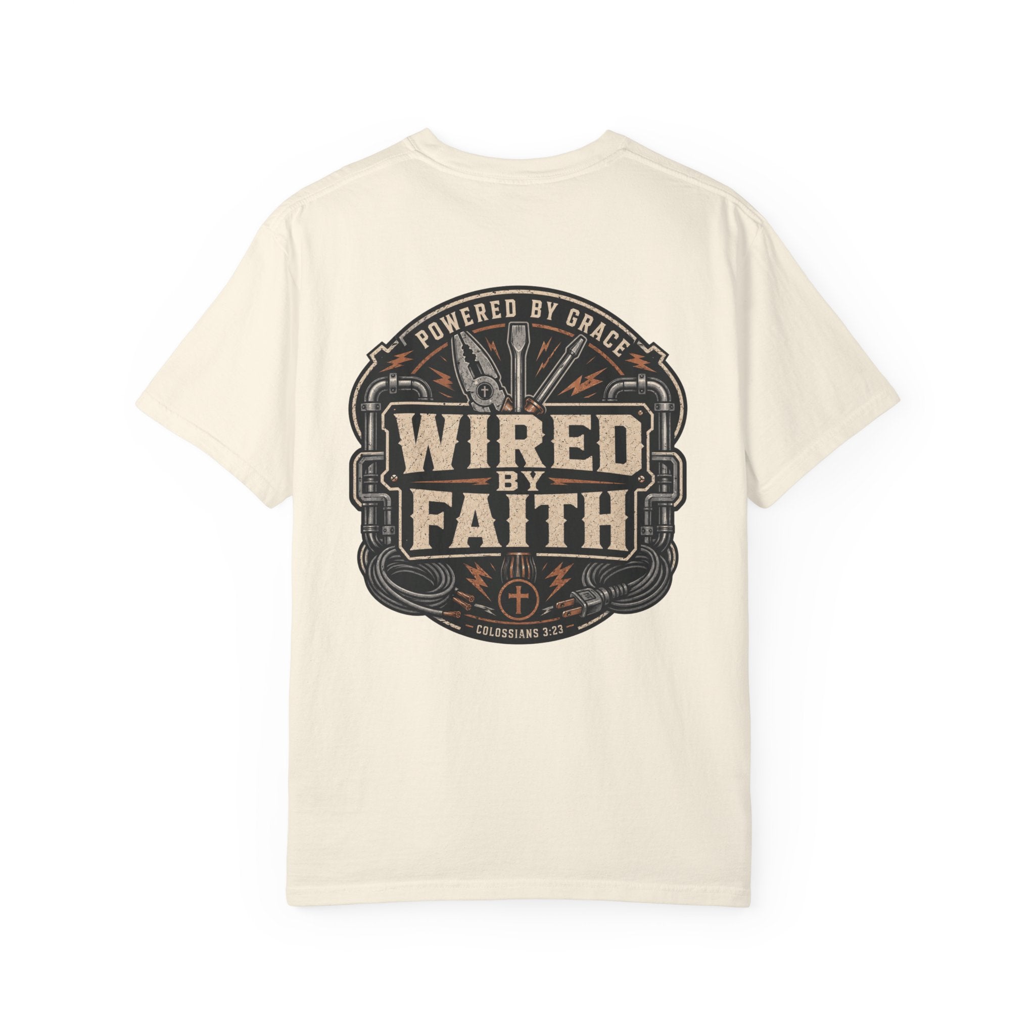 Powered By Grace Wired By Faith T-Shirt