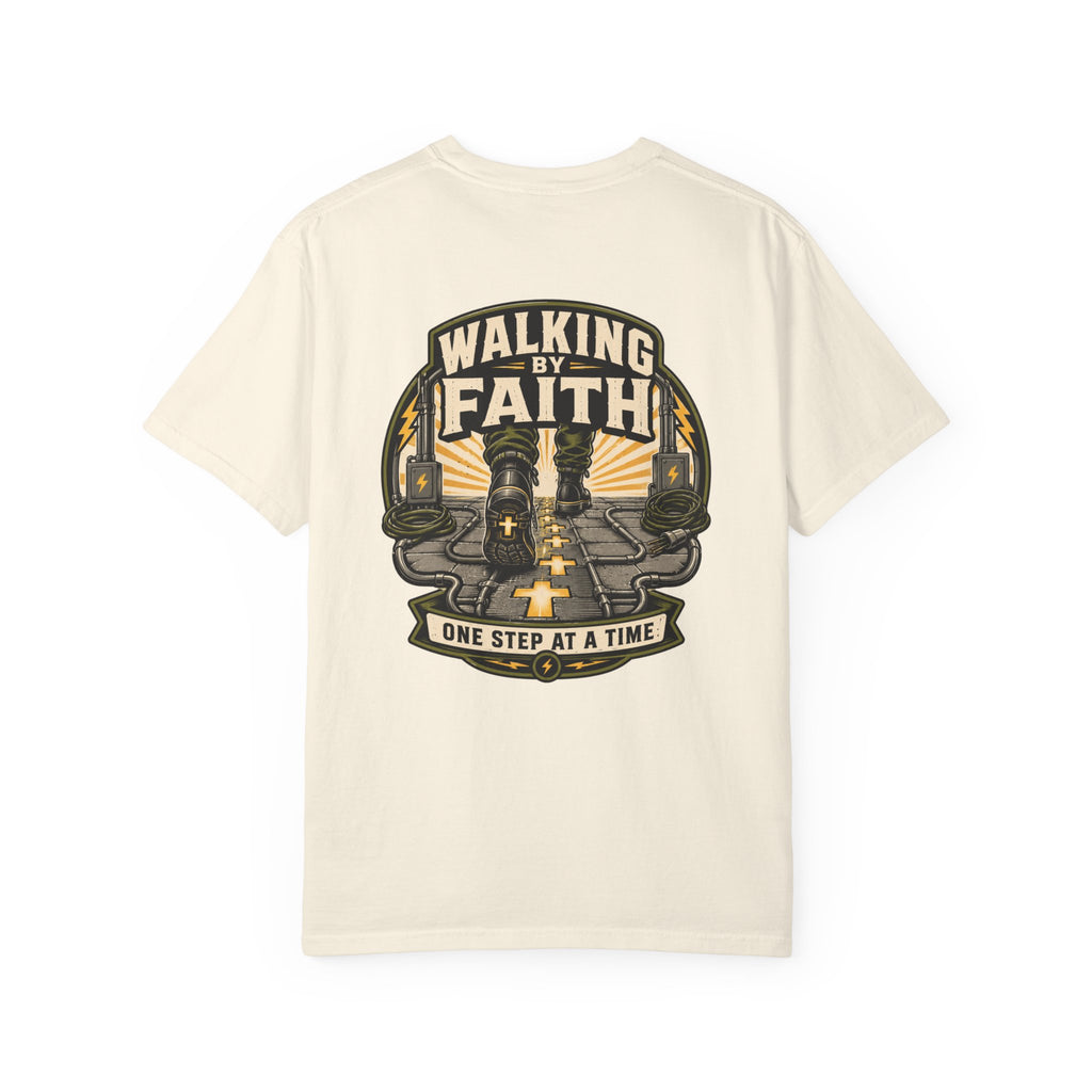 Walk By Faith One Step At A Time T-Shirt