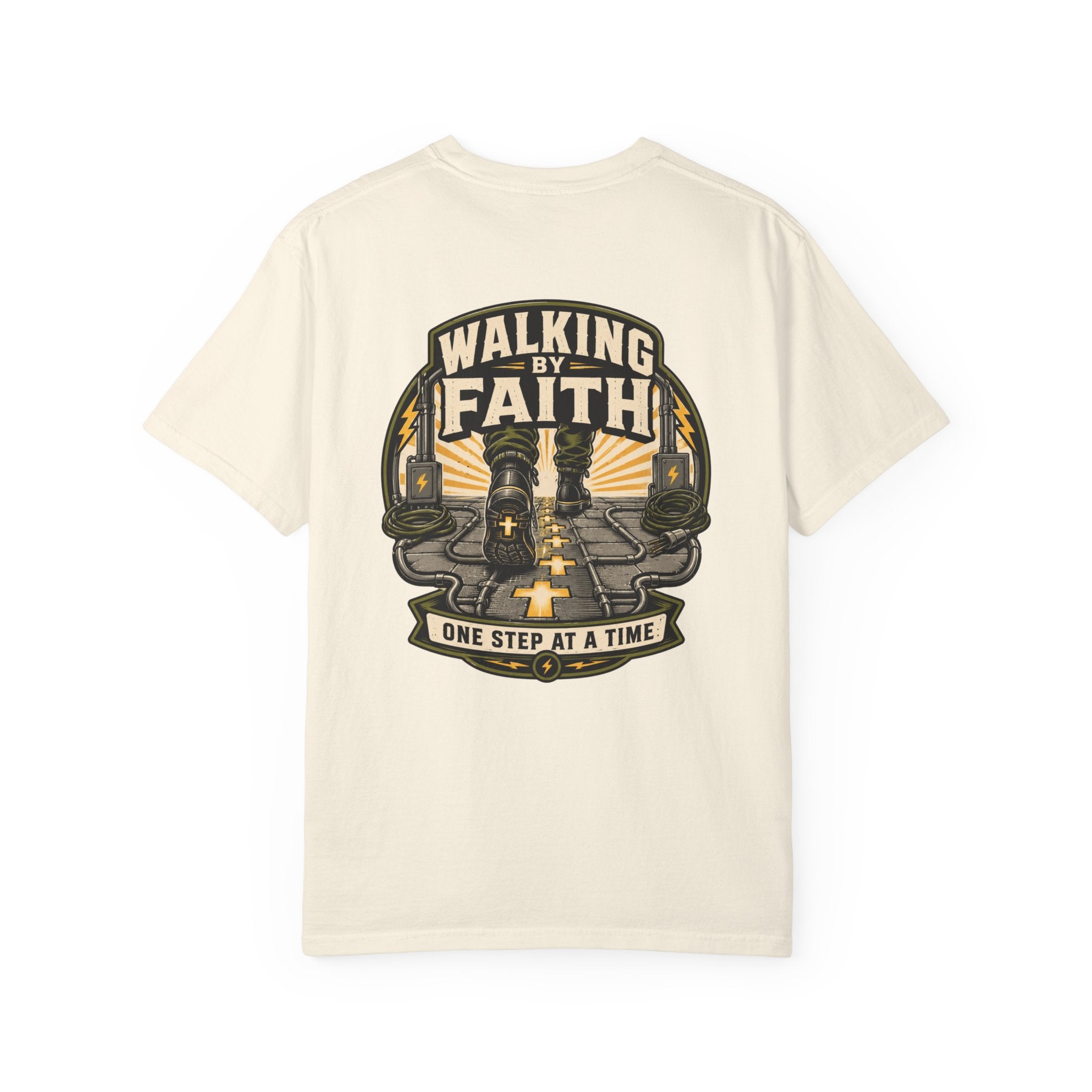 Walk By Faith One Step At A Time T-Shirt