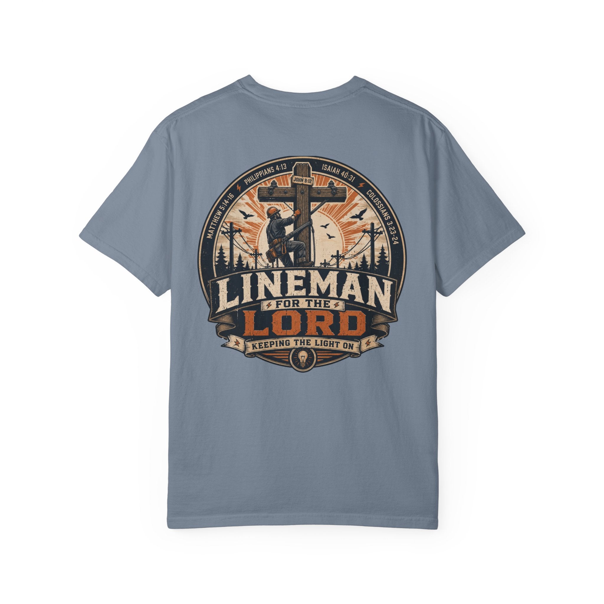 Lineman for The Lord T-Shirt