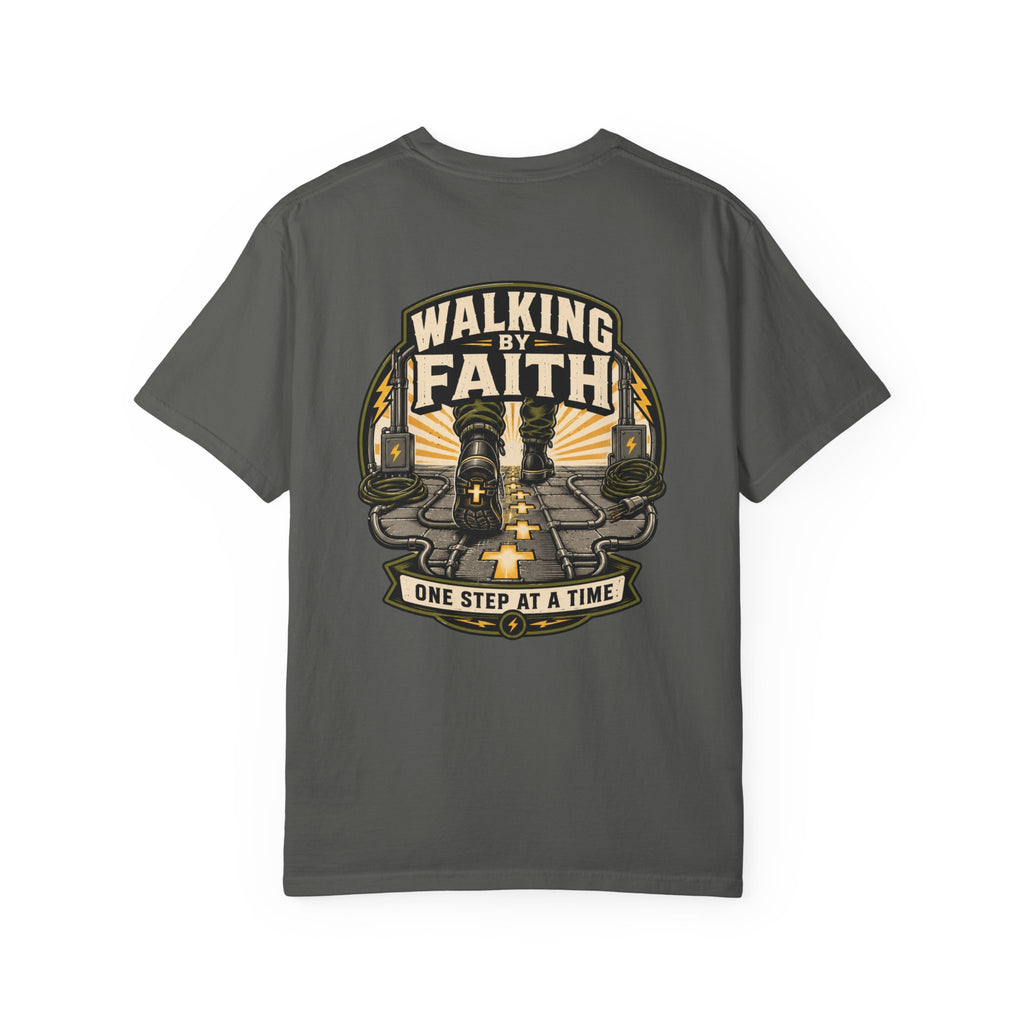 Walk By Faith One Step At A Time T-Shirt