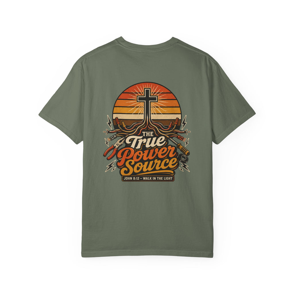 The True Power Source John 8:12 T-Shirt