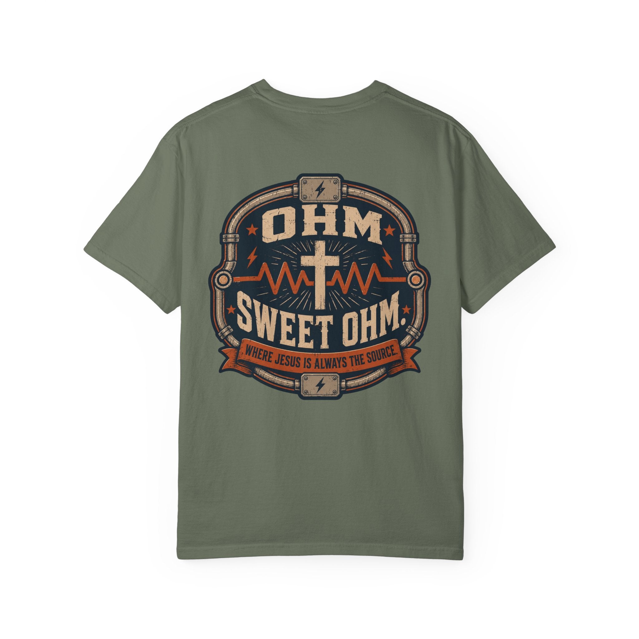 OHM Sweet OHM Where Jesus is Always The Source T-Shirt