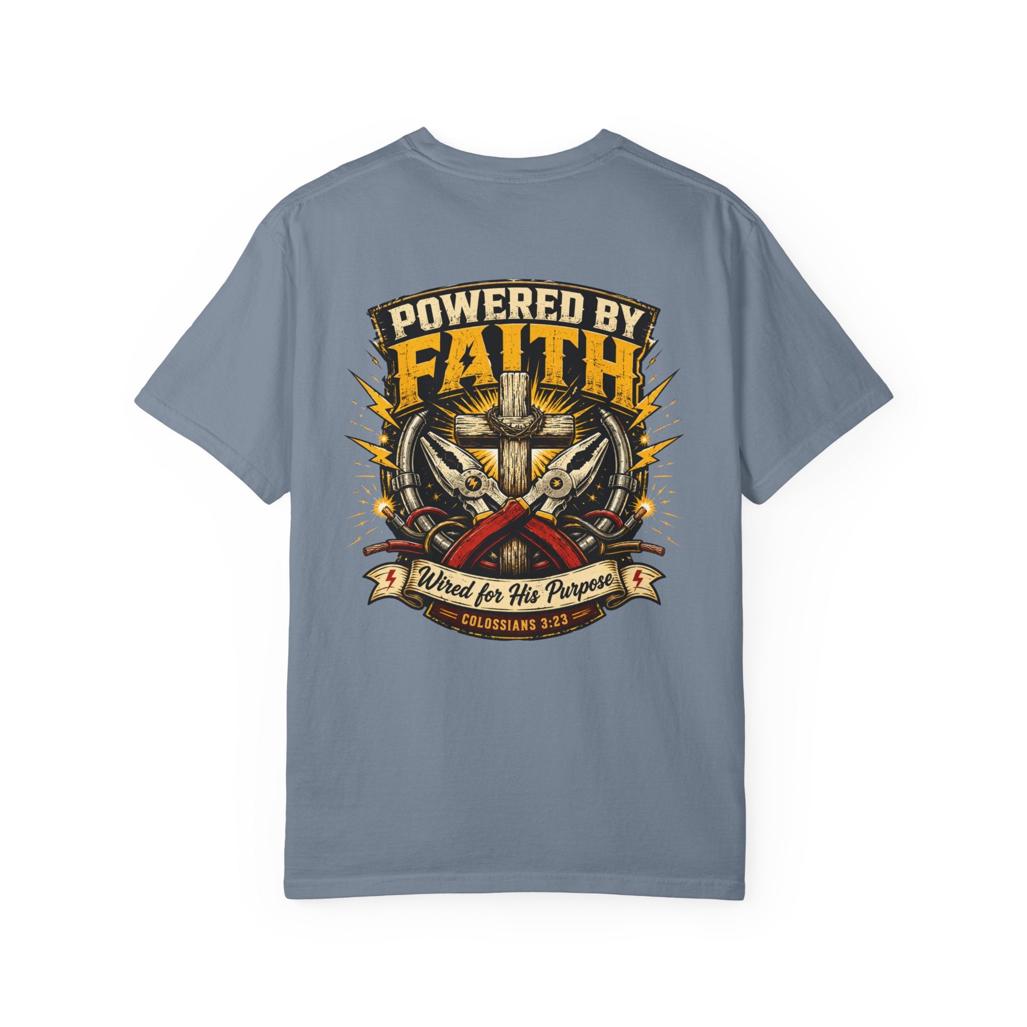 Powered By Faith Wired for His Purpose T-Shirt