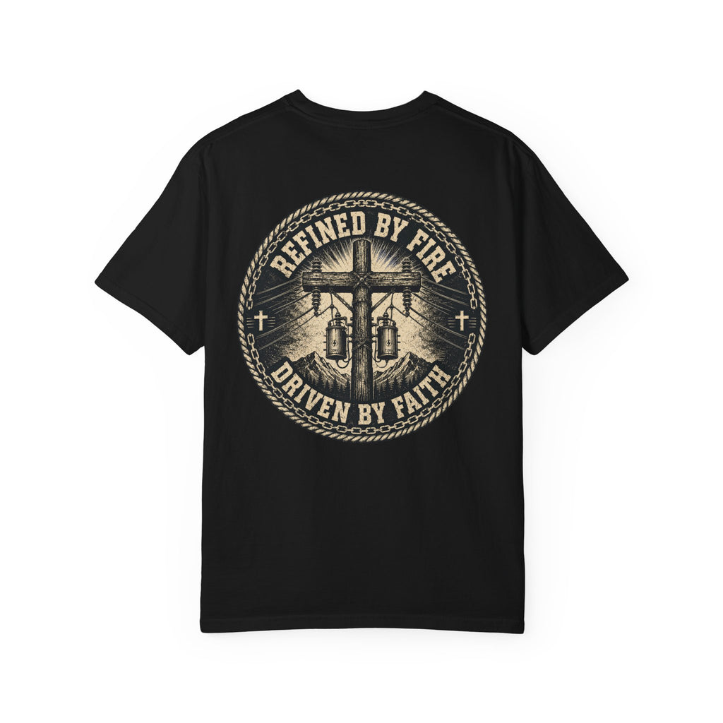 Refined By Fire Driven By Faith T-Shirt