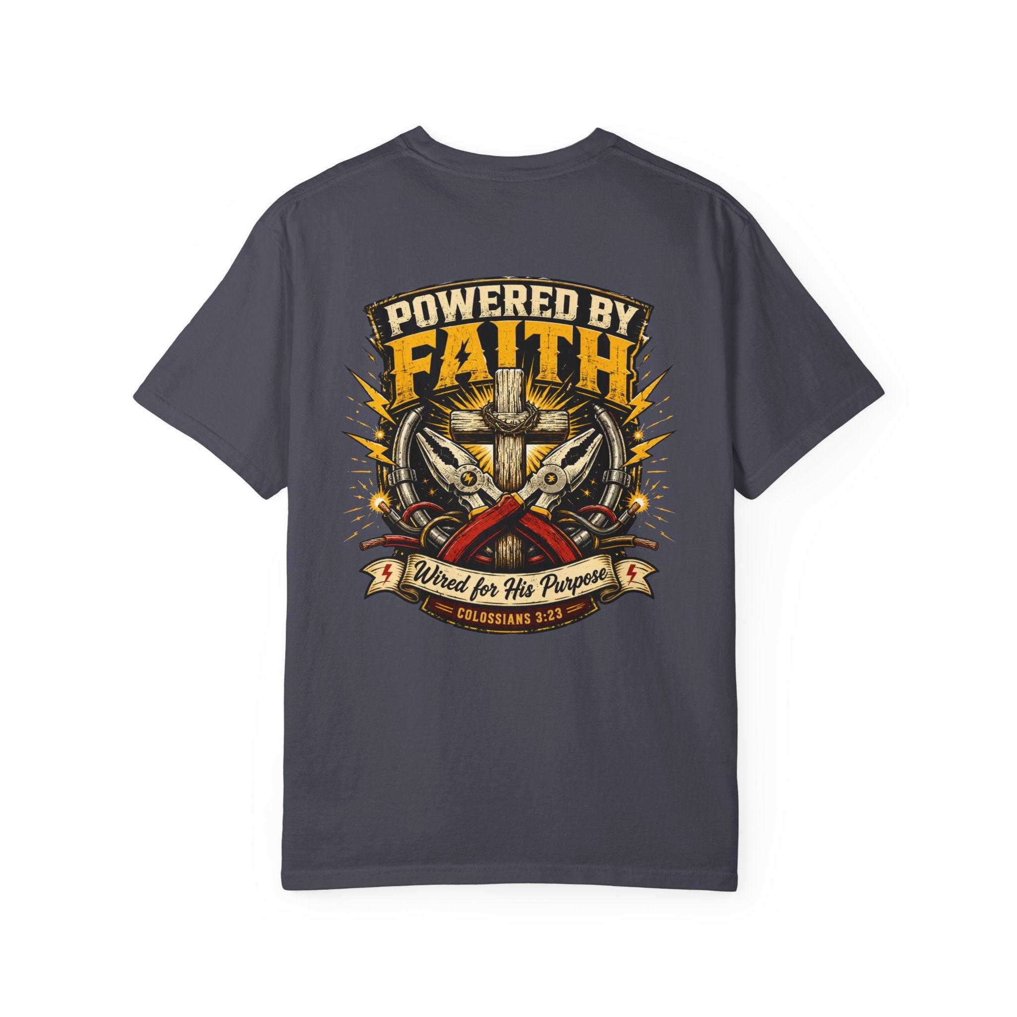Powered By Faith Wired for His Purpose T-Shirt