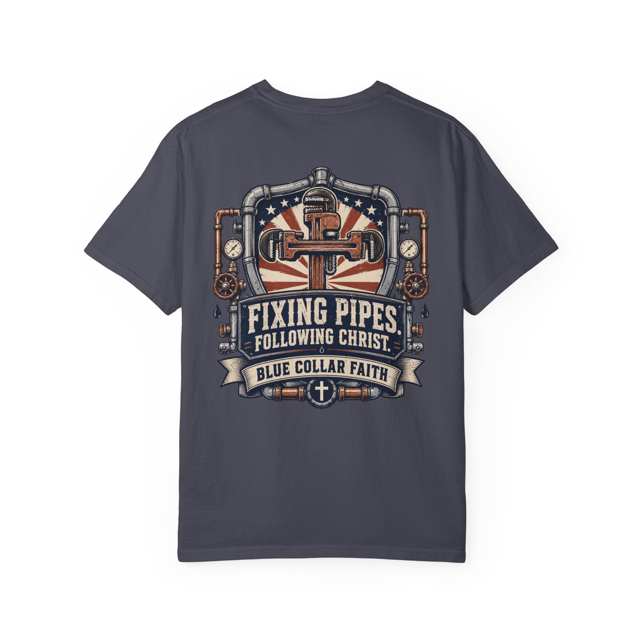 Fixing Pipes Following Christ T-Shirt
