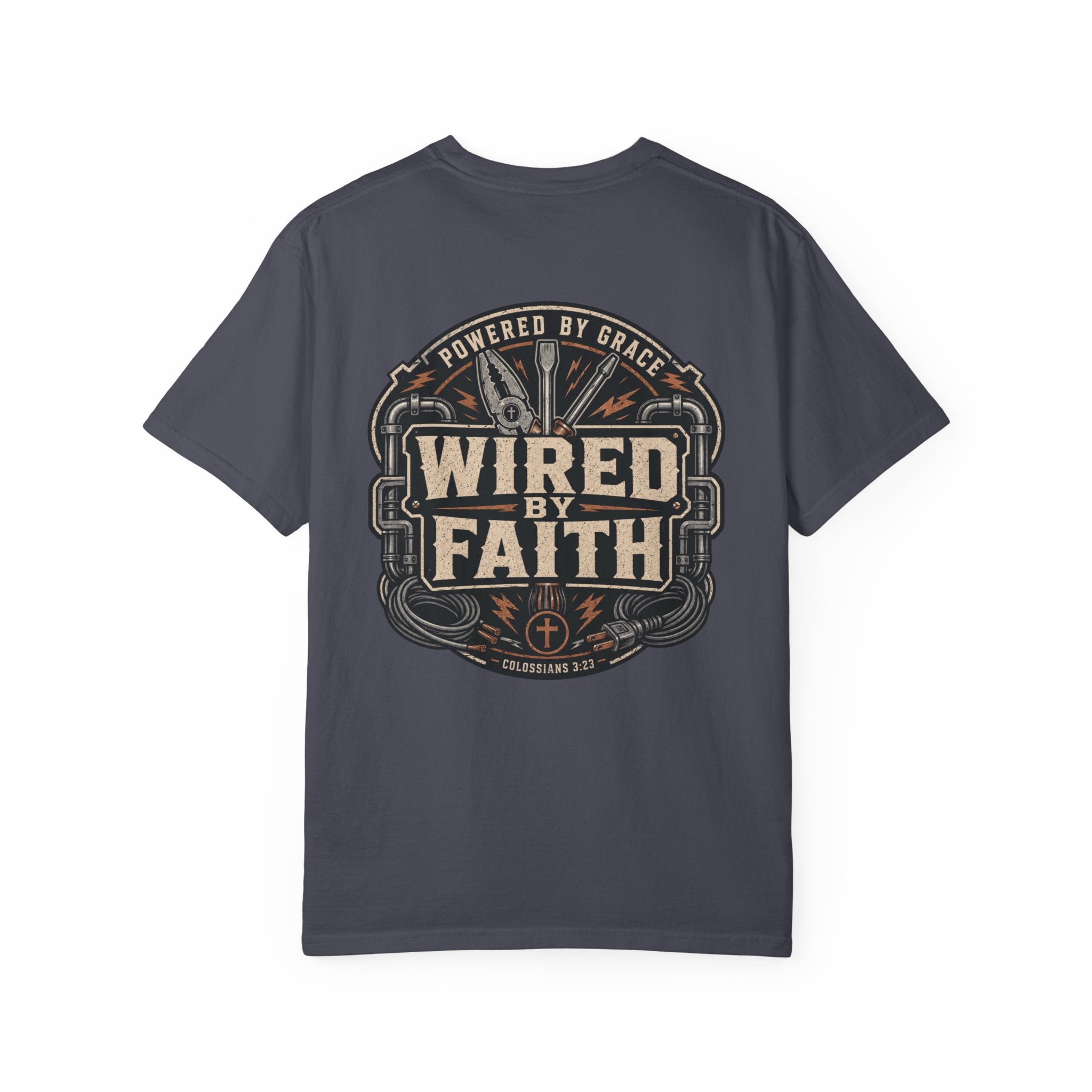 Powered By Grace Wired By Faith T-Shirt