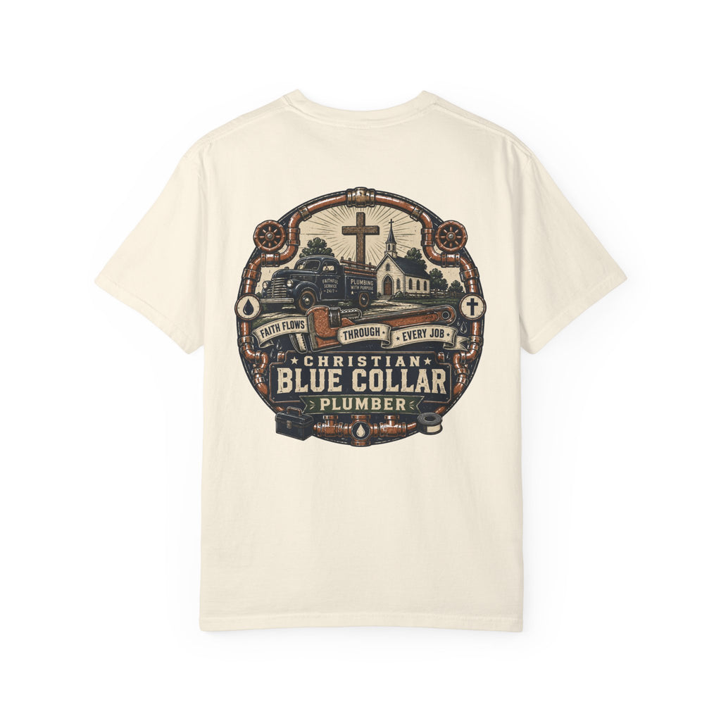 Faith Flows Through Every Job T-Shirt