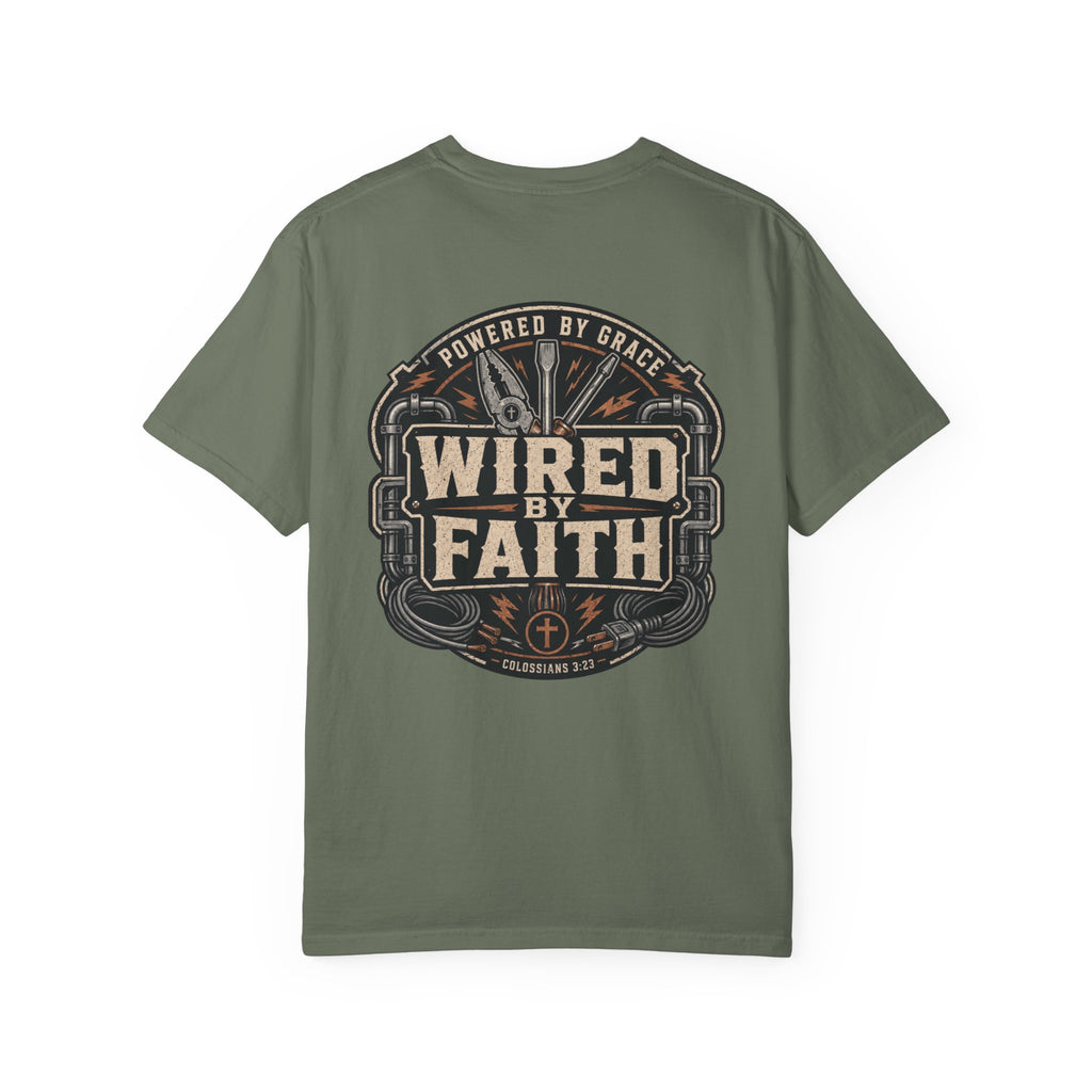 Powered By Grace Wired By Faith T-Shirt