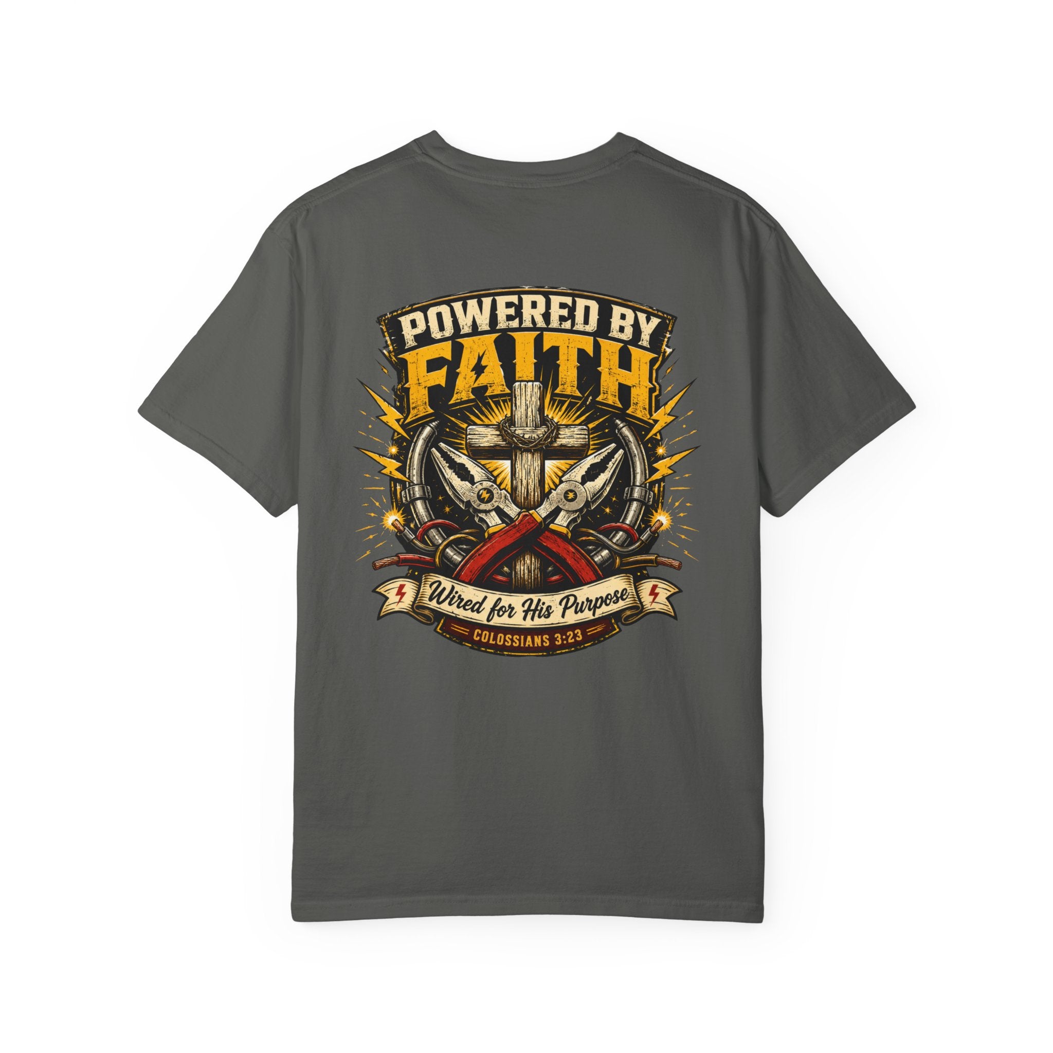 Powered By Faith Wired for His Purpose T-Shirt