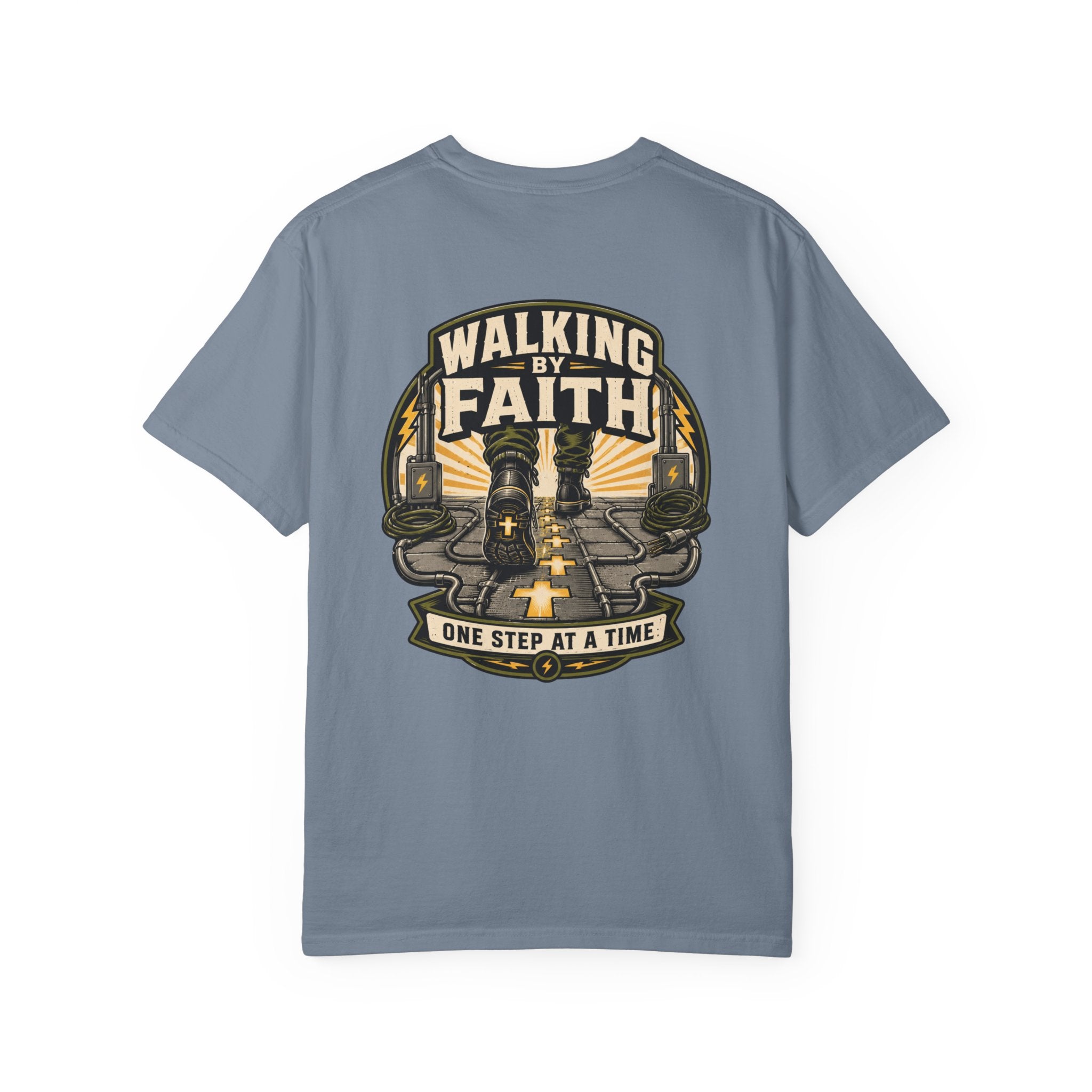 Walk By Faith One Step At A Time T-Shirt
