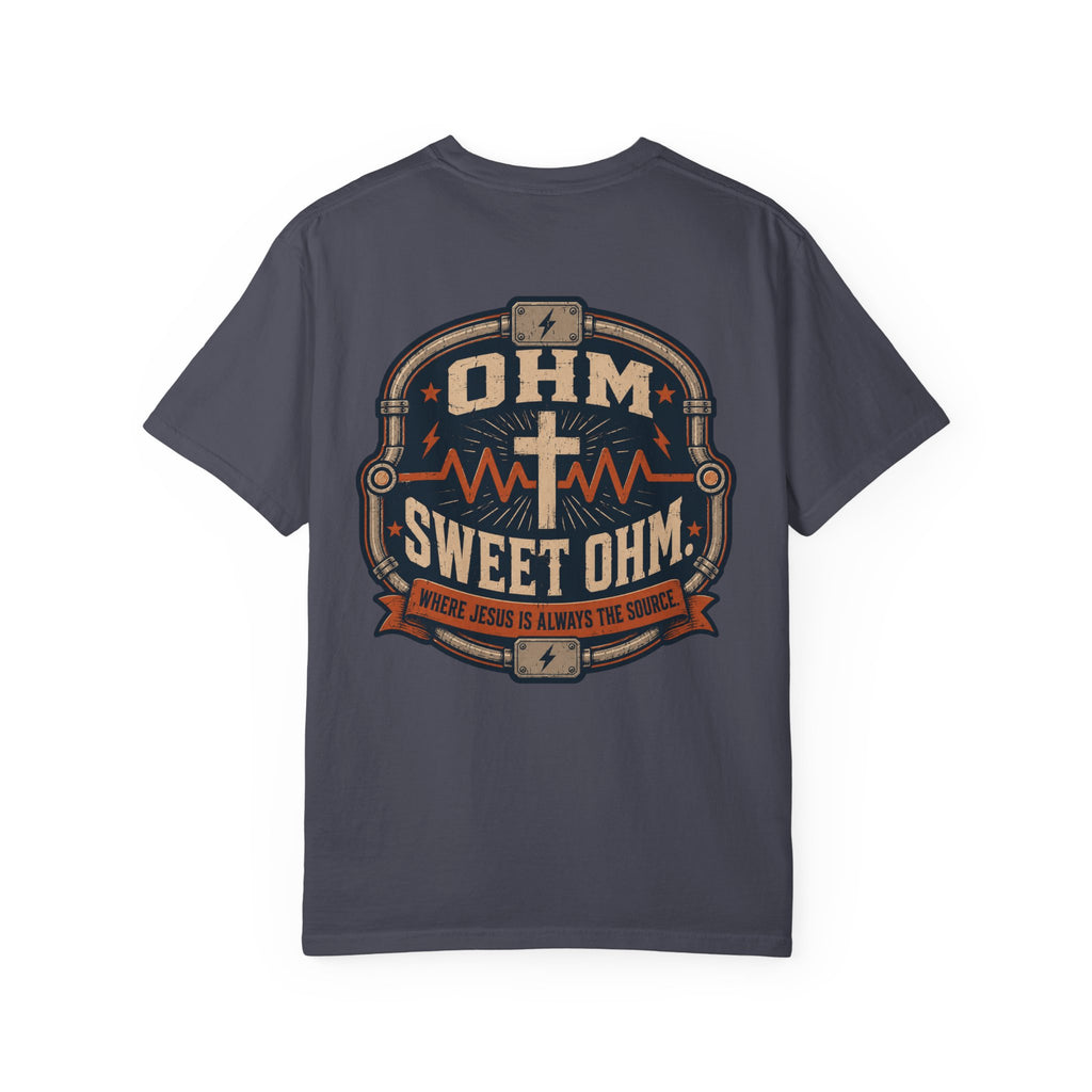 OHM Sweet OHM Where Jesus is Always The Source T-Shirt