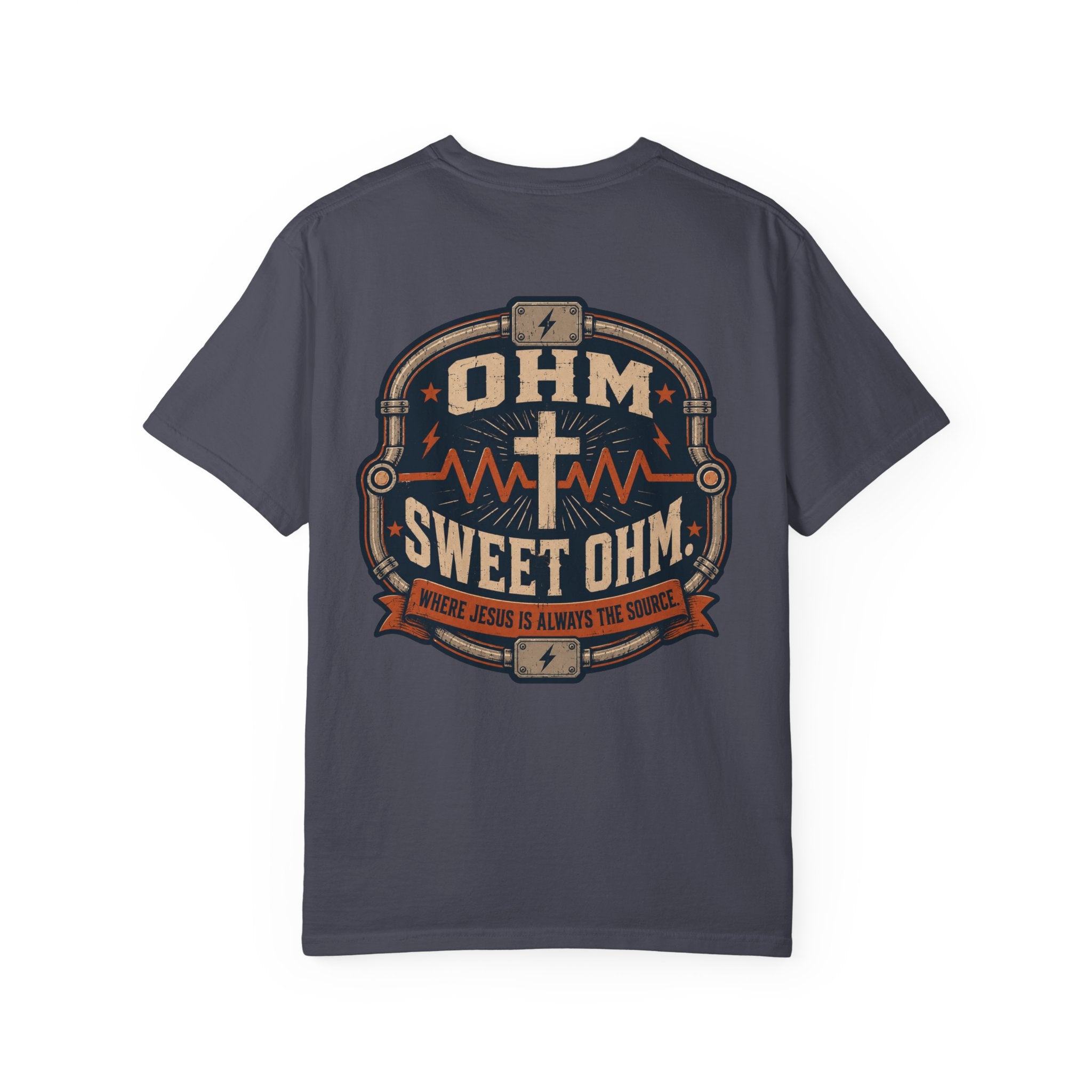OHM Sweet OHM Where Jesus is Always The Source T-Shirt