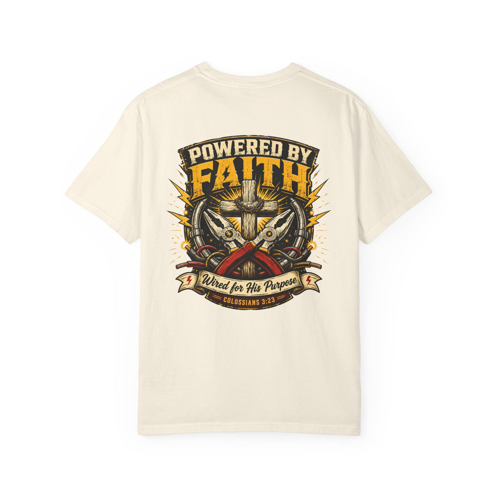Powered By Faith Wired for His Purpose T-Shirt