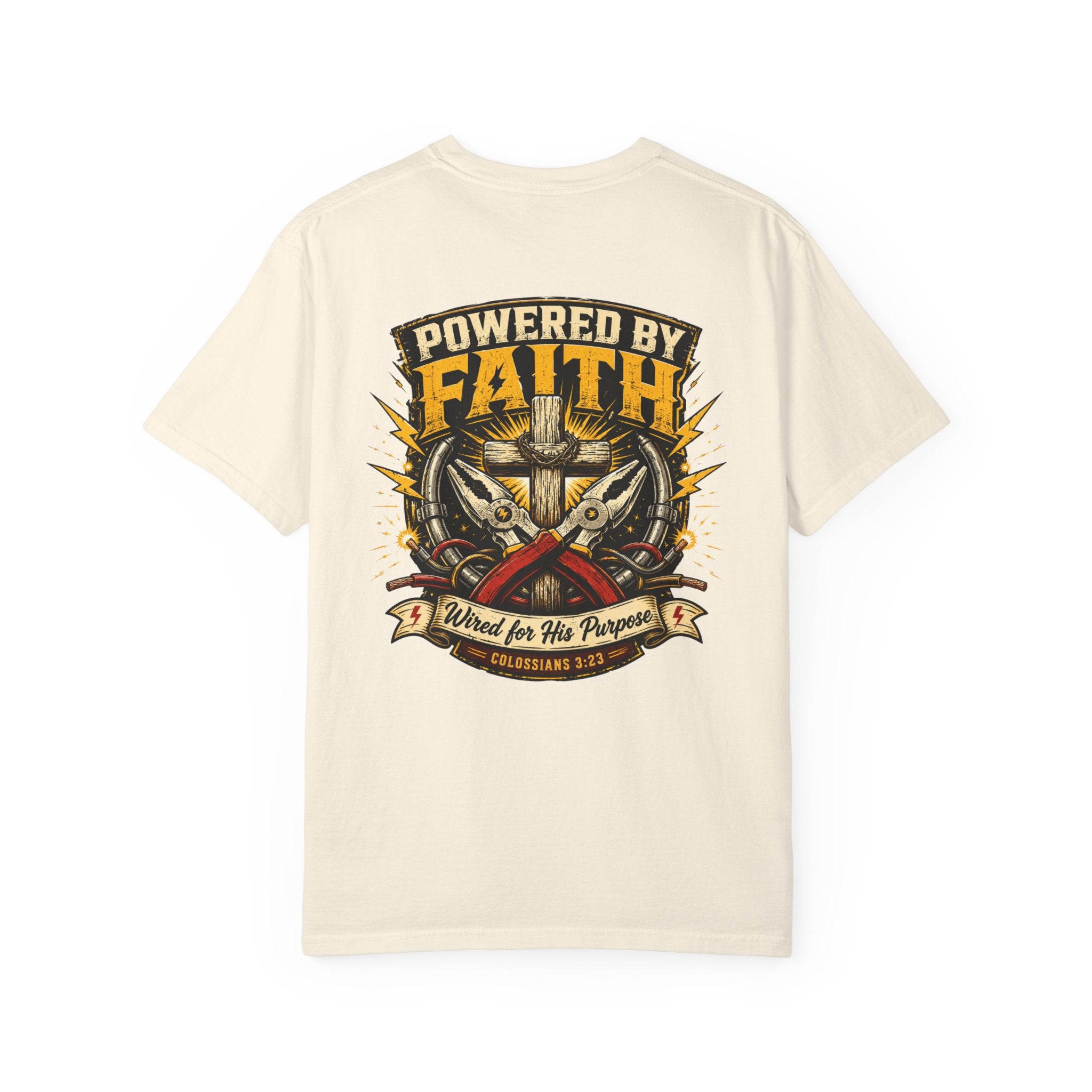 Powered By Faith Wired for His Purpose T-Shirt
