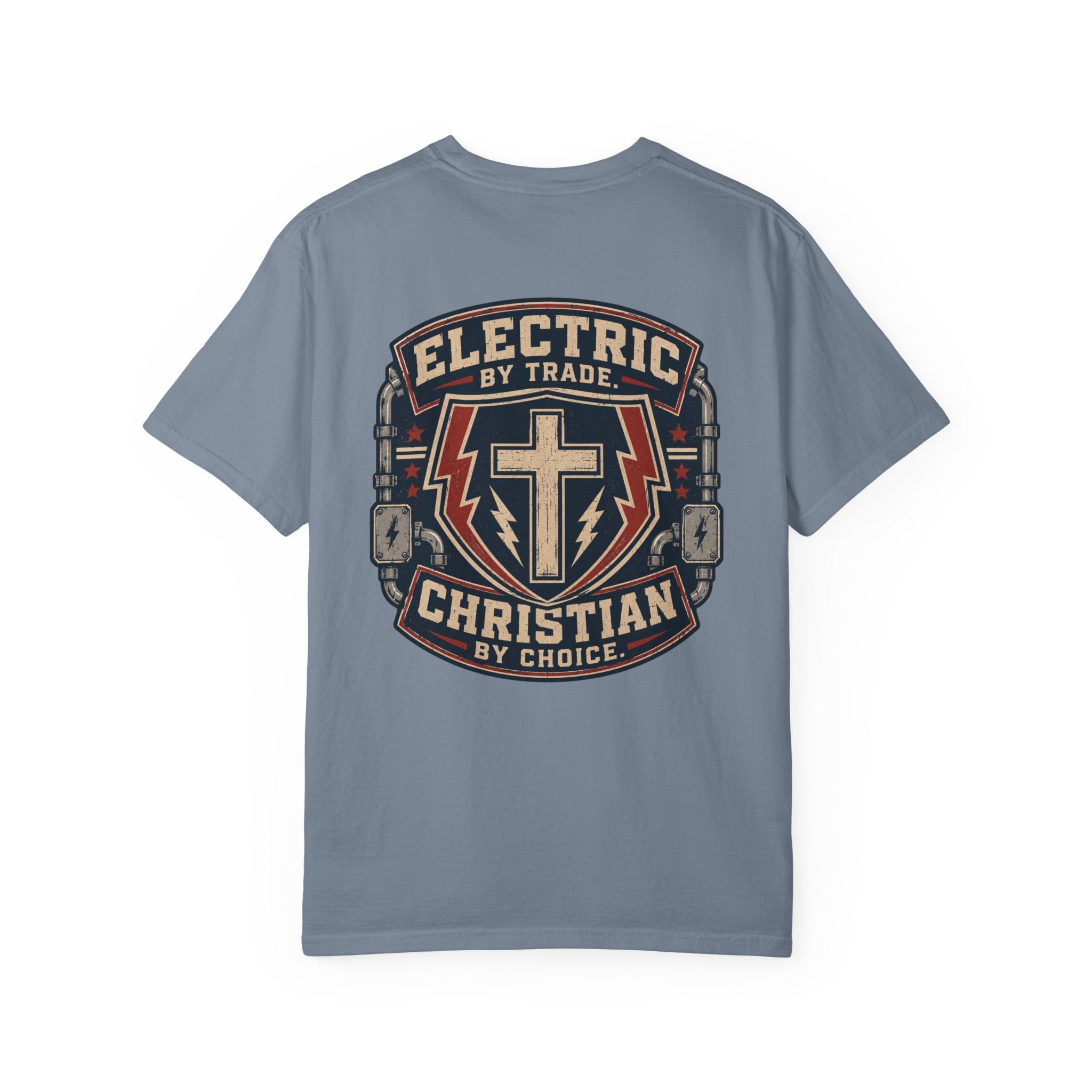 Electric By Trade Christian By Choice - T-Shirt