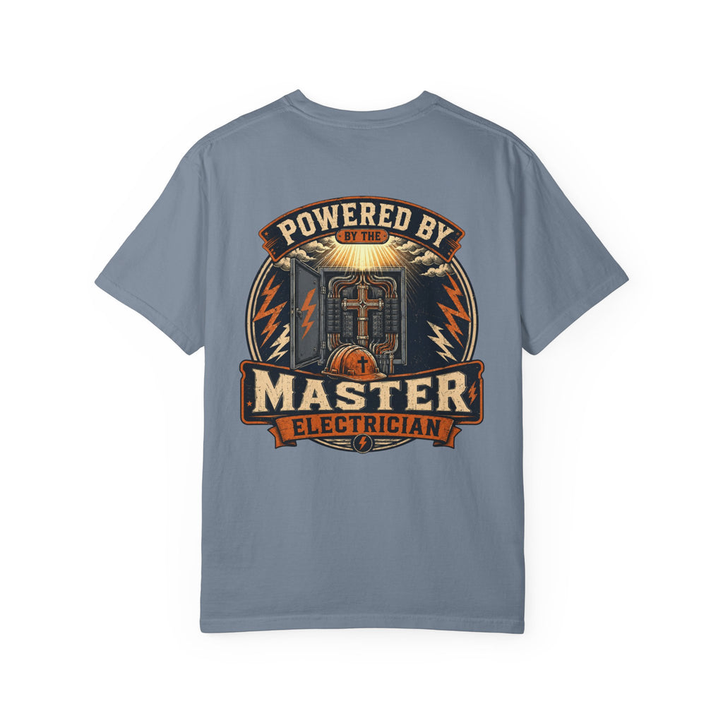 Powered By The Master Electrician T-Shirt