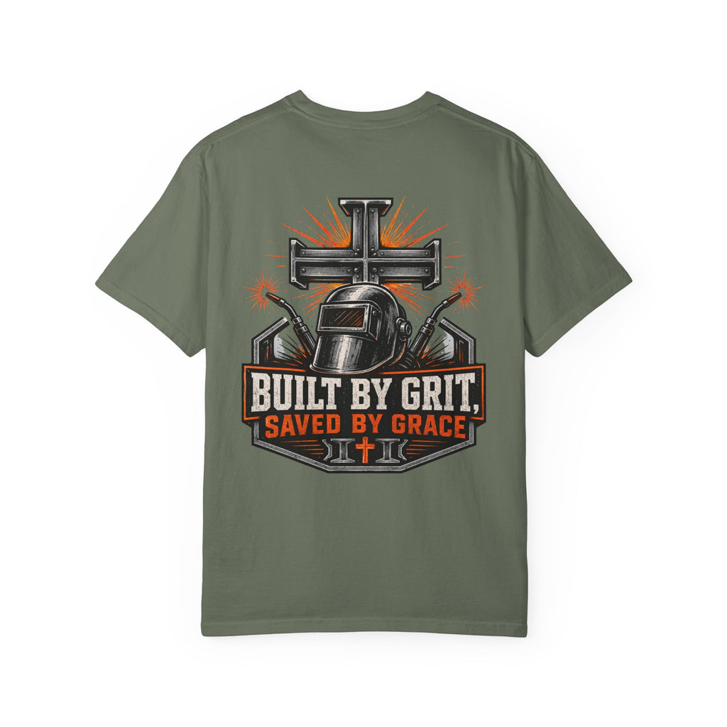 Built By Grit Saved By Faith T-Shirt