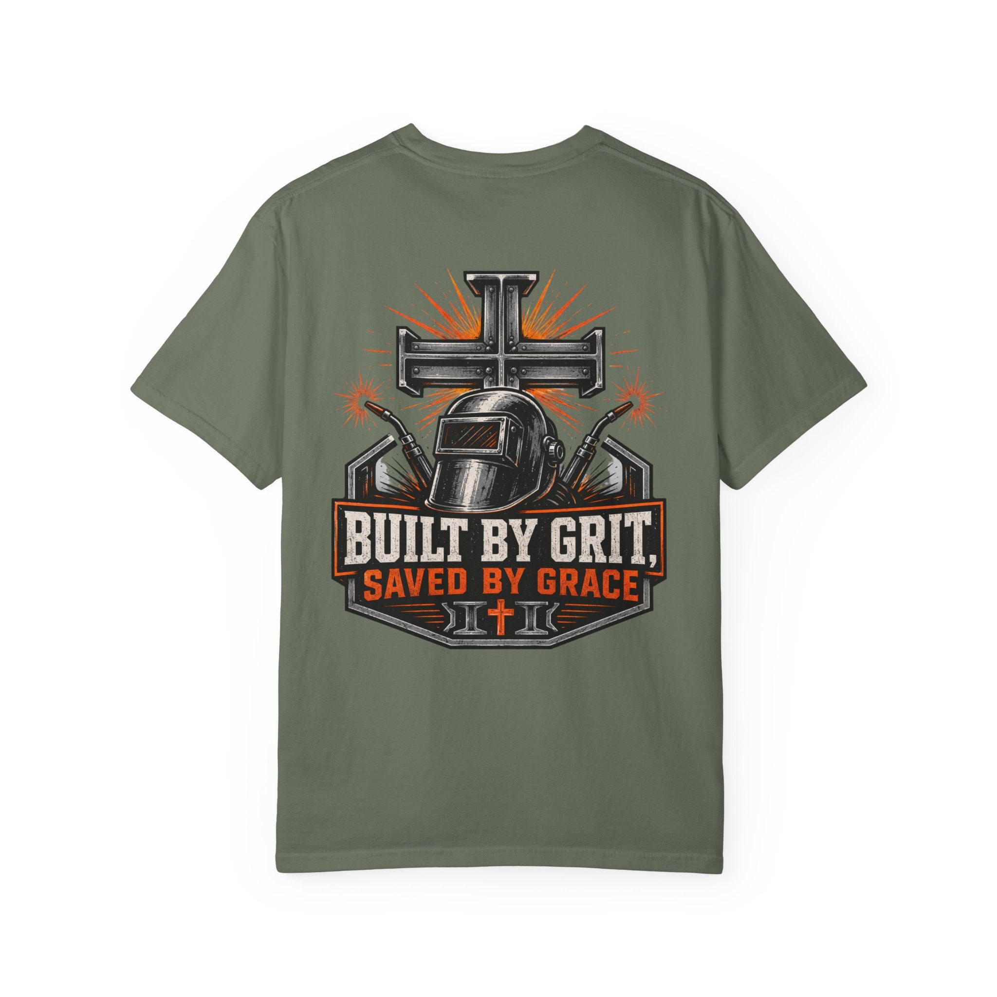 Built By Grit Saved By Faith T-Shirt