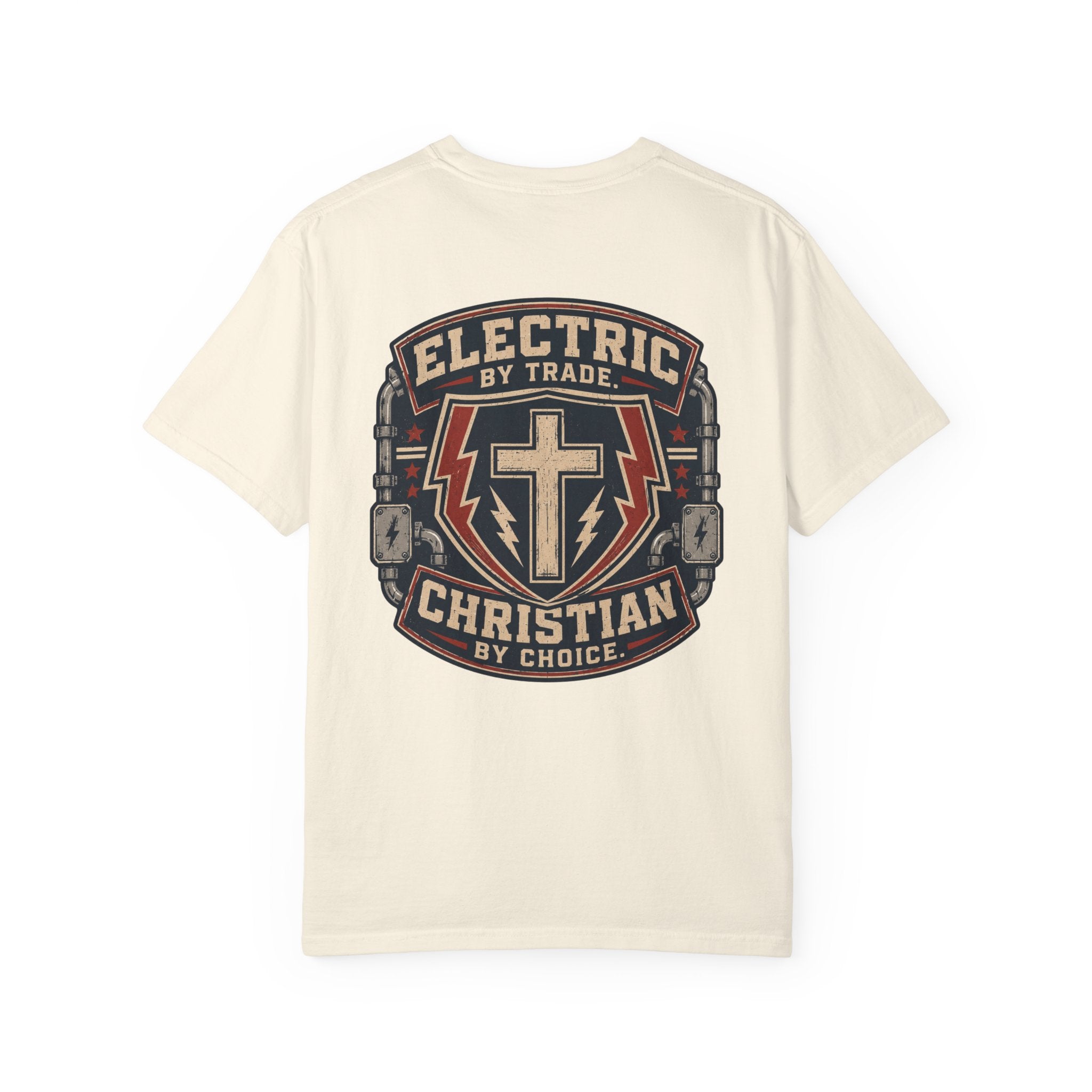 Electric By Trade Christian By Choice - T-Shirt