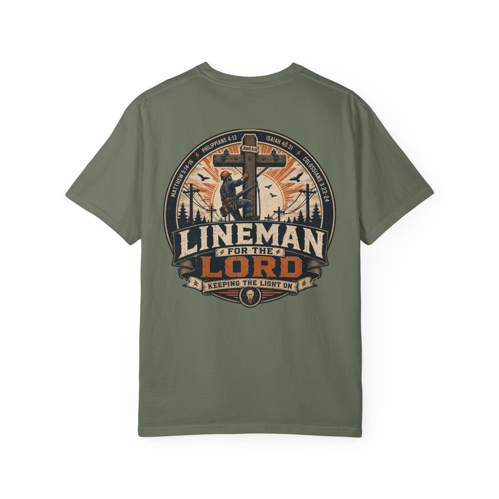 Lineman for The Lord T-Shirt