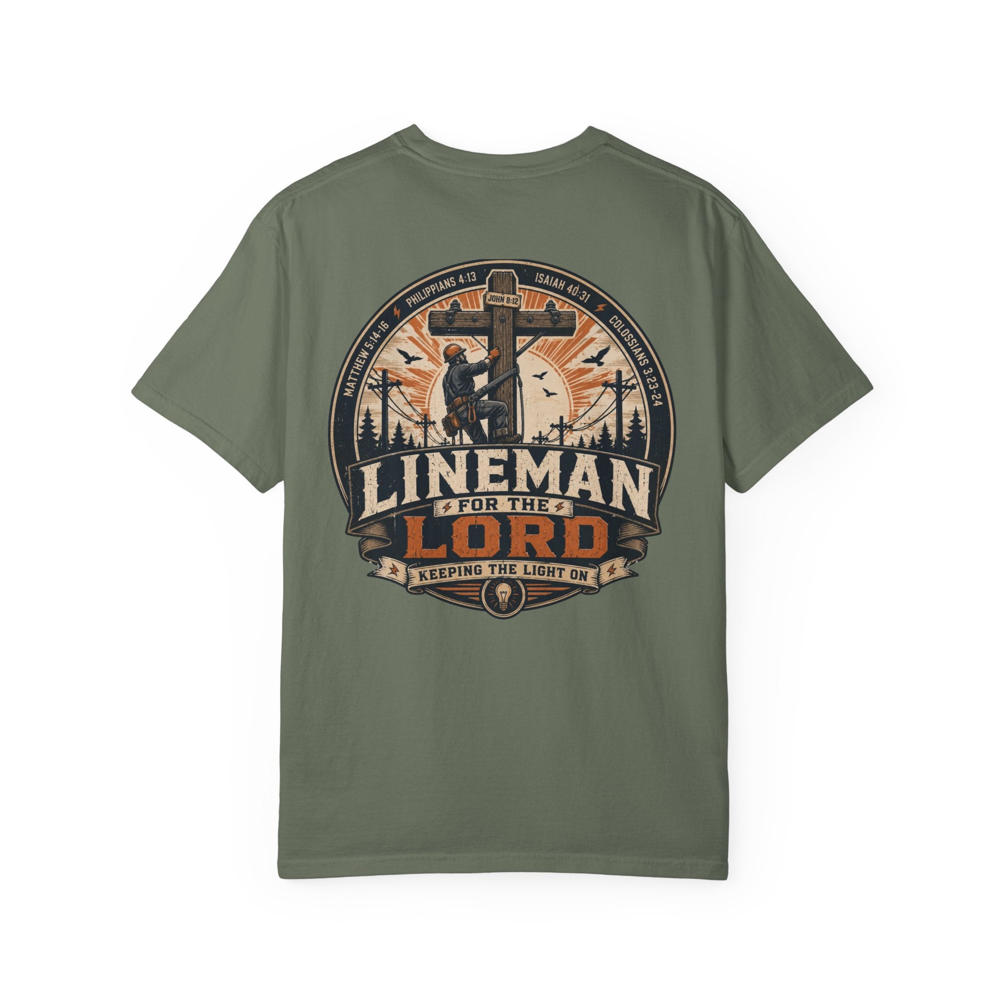 Lineman for The Lord T-Shirt