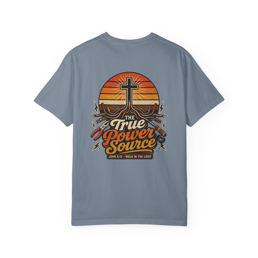 The True Power Source John 8:12 T-Shirt