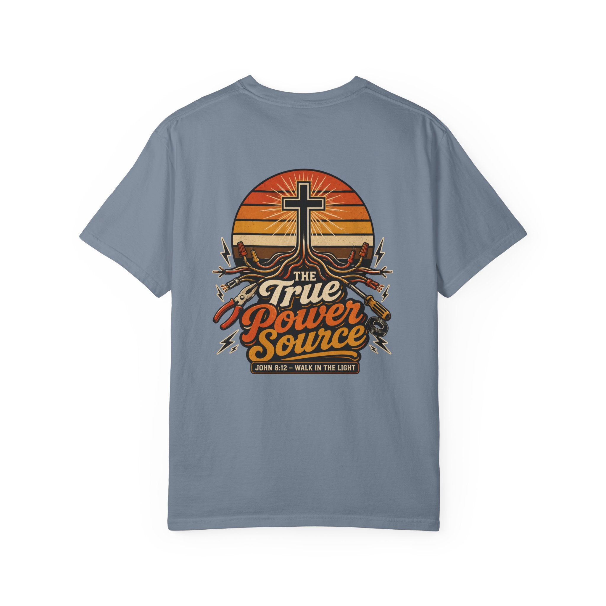 The True Power Source John 8:12 T-Shirt