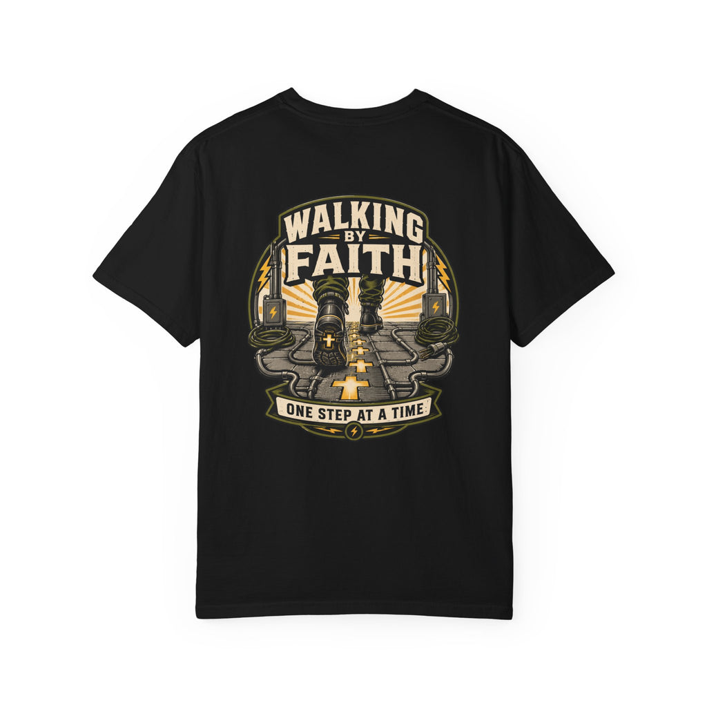 Walk By Faith One Step At A Time T-Shirt