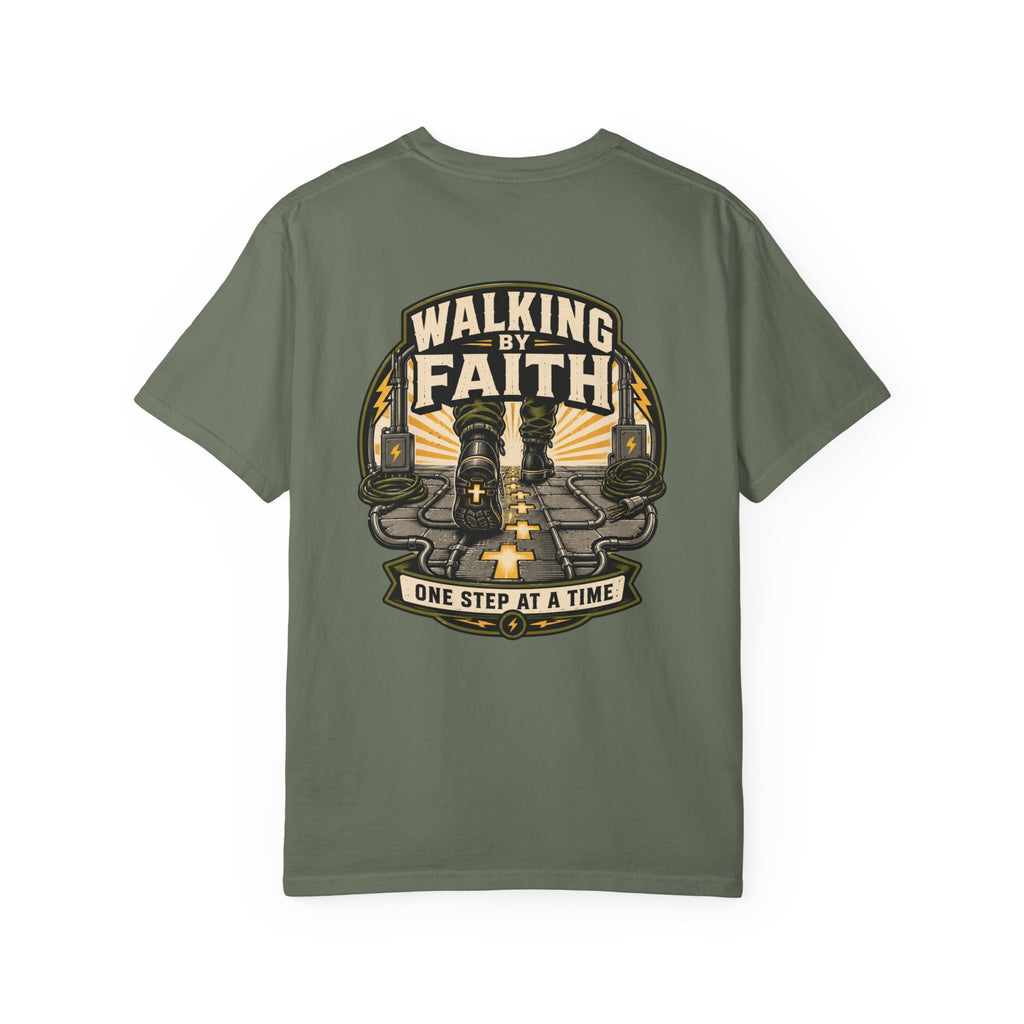 Walk By Faith One Step At A Time T-Shirt