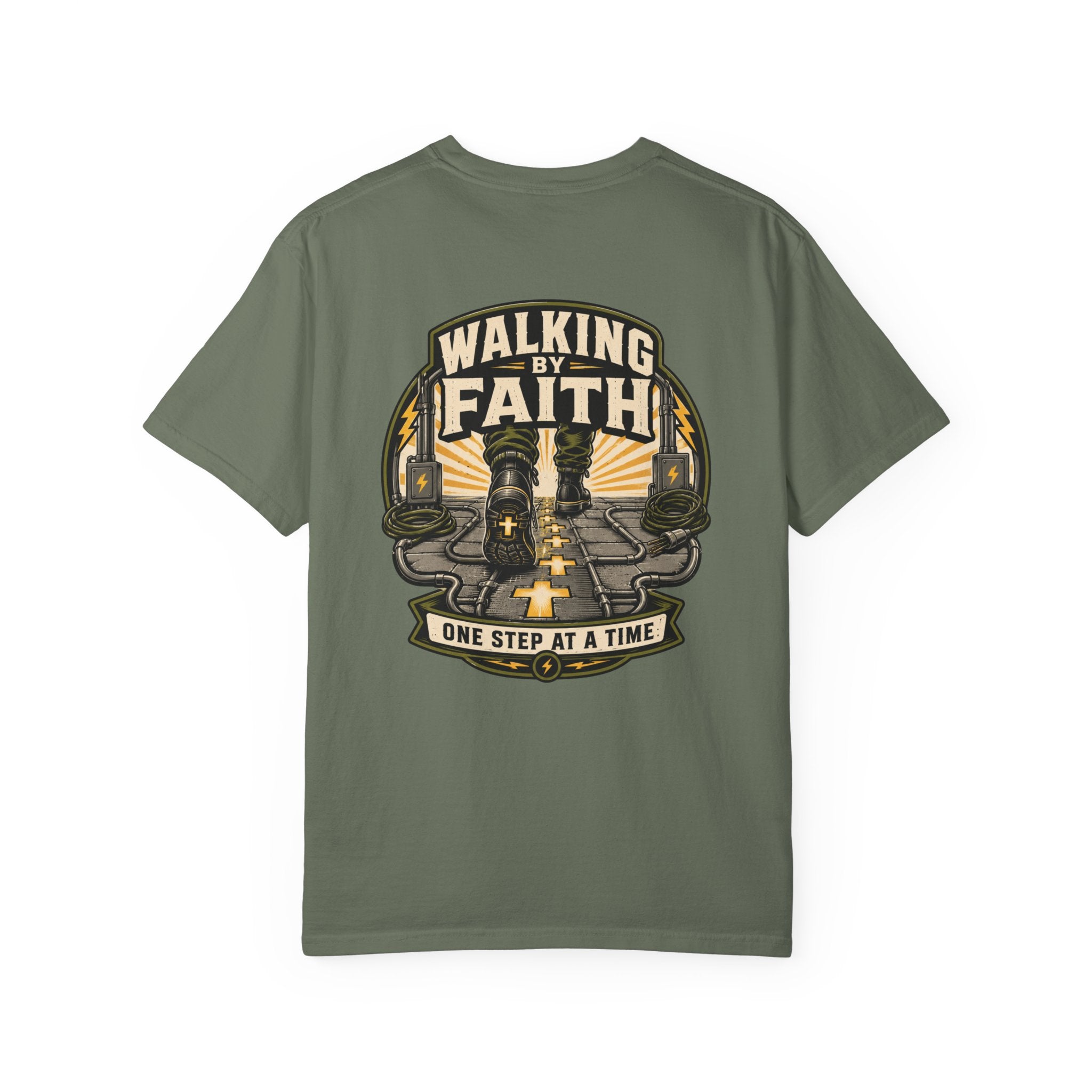 Walk By Faith One Step At A Time T-Shirt