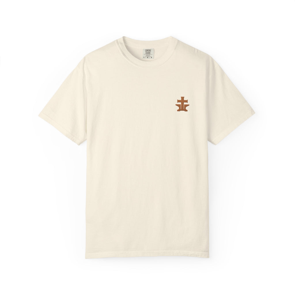 Cross & Grit - Blue Collar Kingdom Builder Comfort Colors 1717 T-Shirt