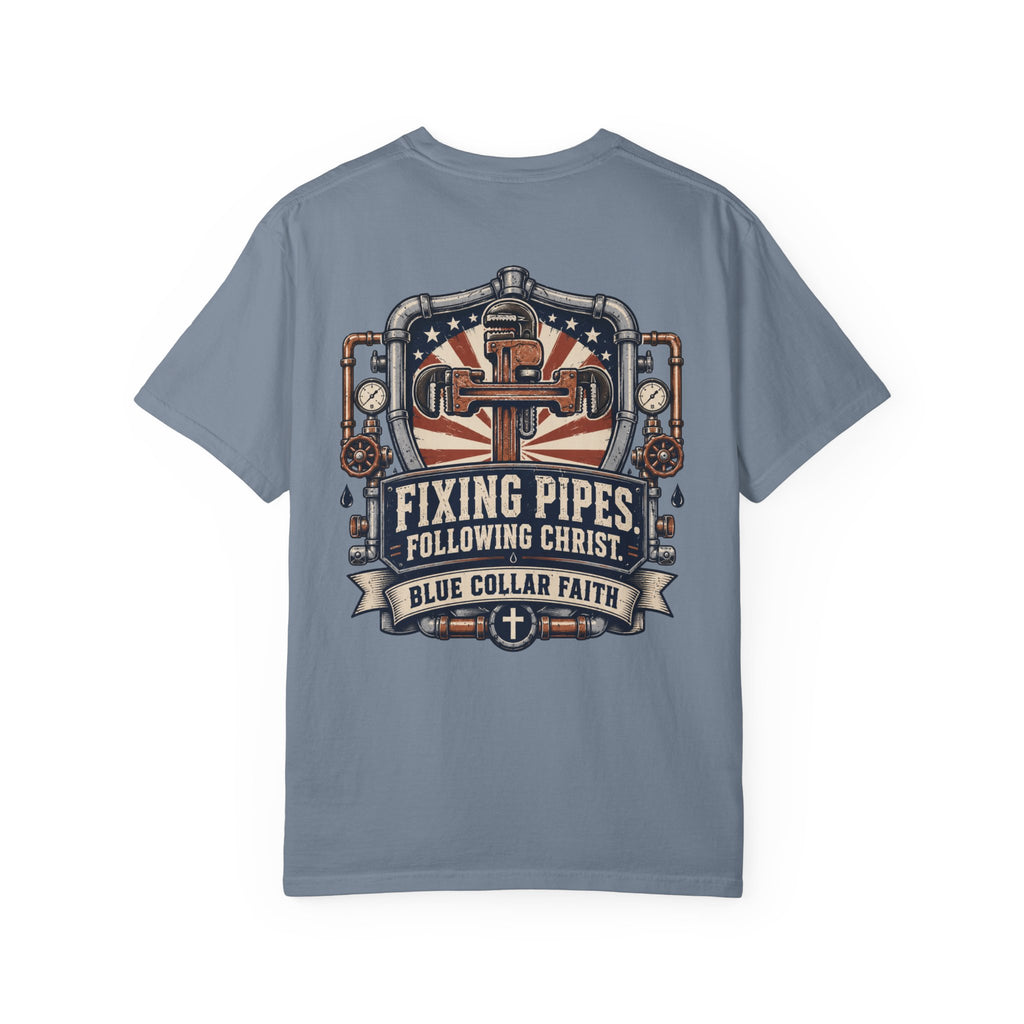 Fixing Pipes Following Christ T-Shirt