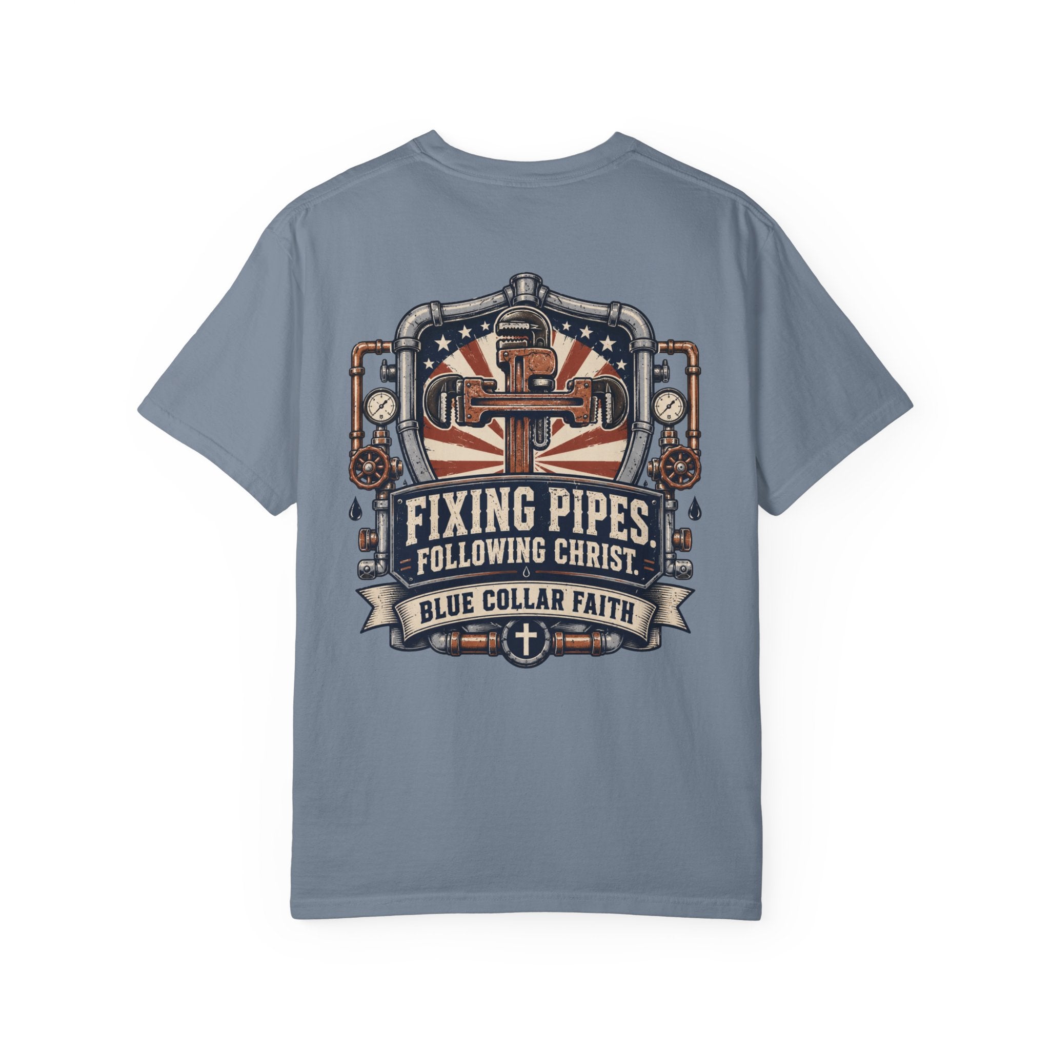 Fixing Pipes Following Christ T-Shirt