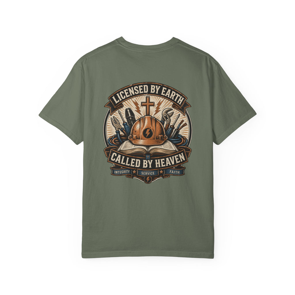 Licensed By Earth Called By Heaven T-Shirt