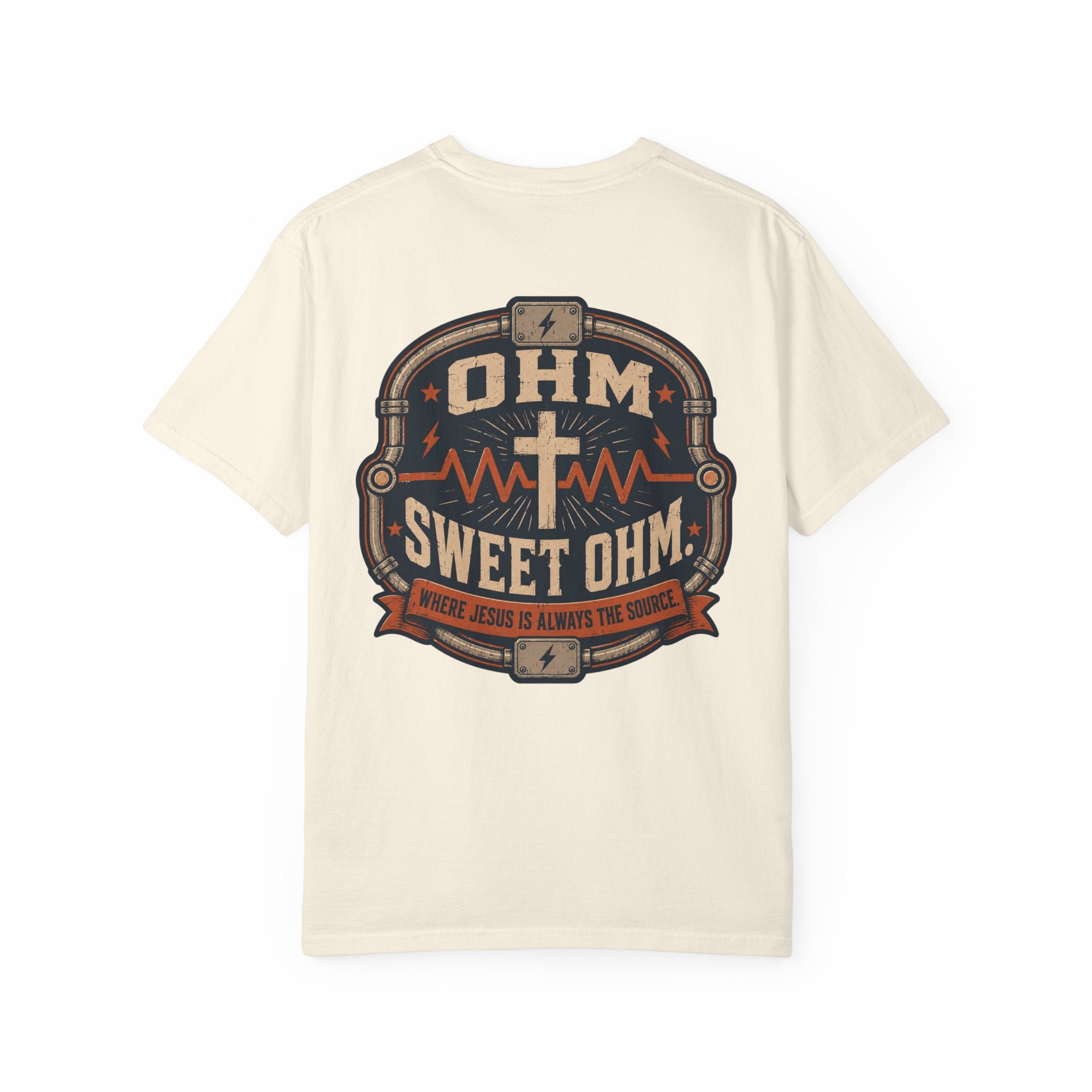 OHM Sweet OHM Where Jesus is Always The Source T-Shirt