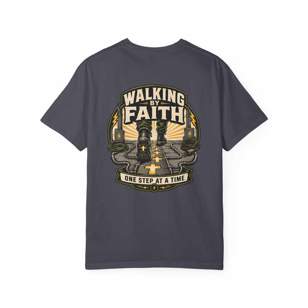 Walk By Faith One Step At A Time T-Shirt