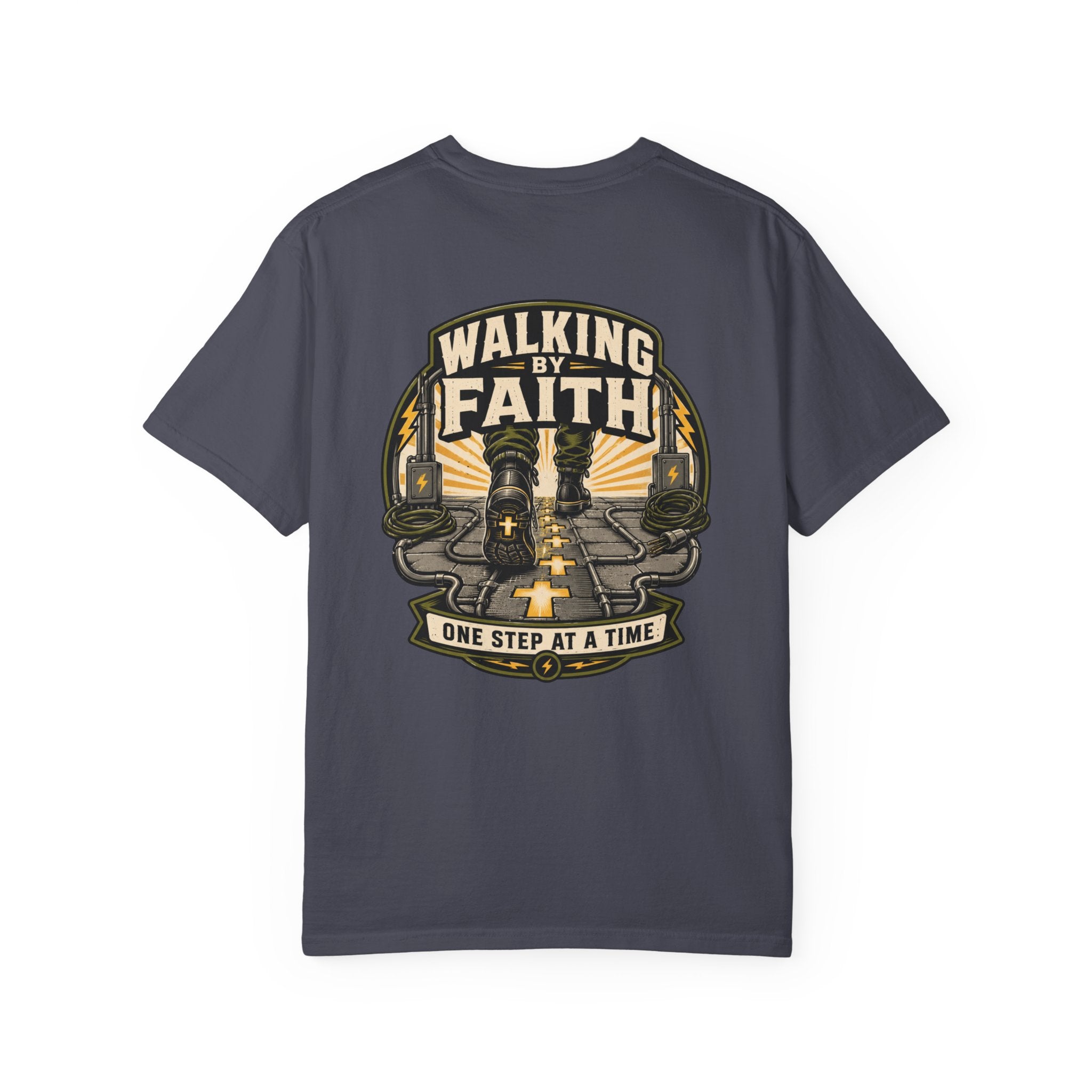 Walk By Faith One Step At A Time T-Shirt