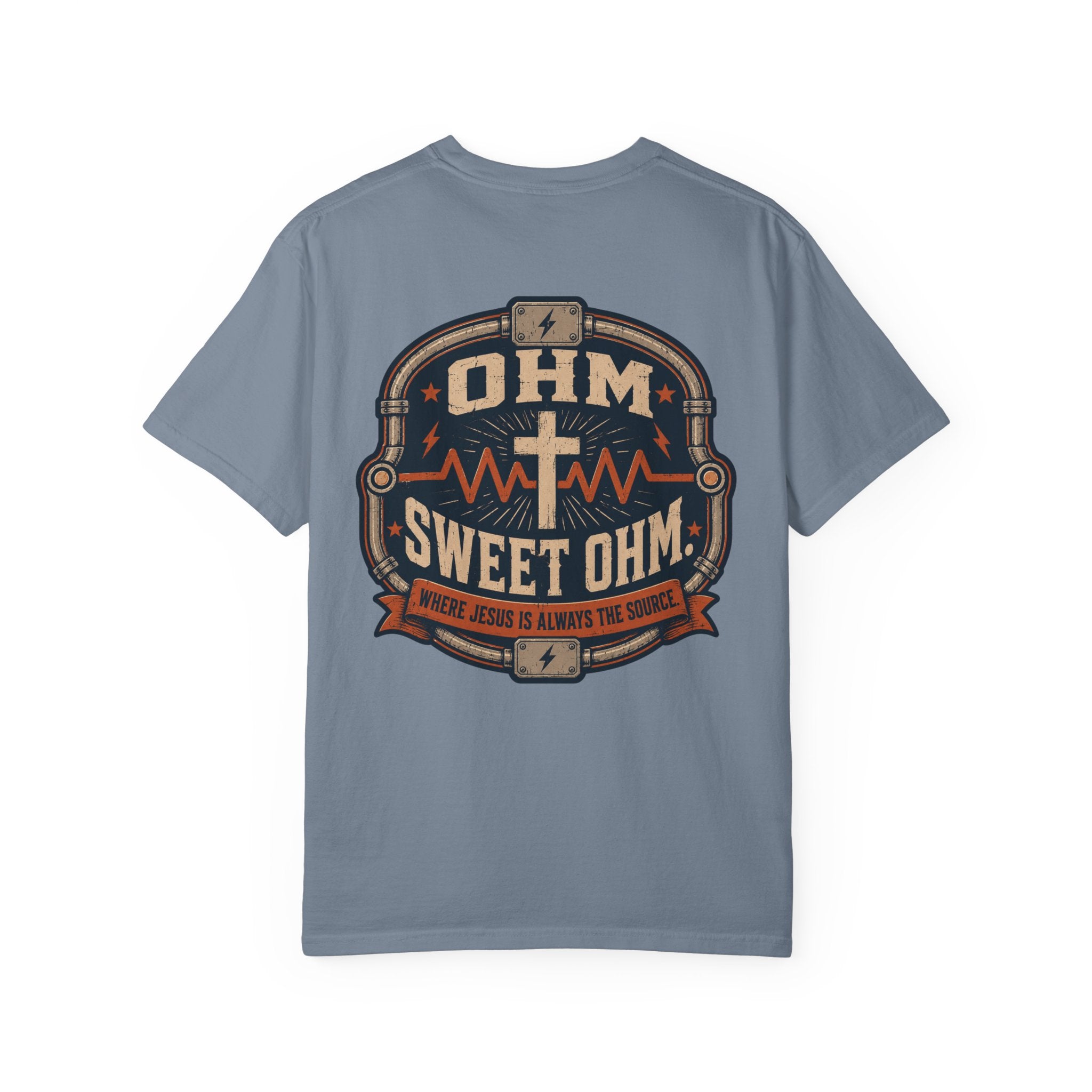 OHM Sweet OHM Where Jesus is Always The Source T-Shirt