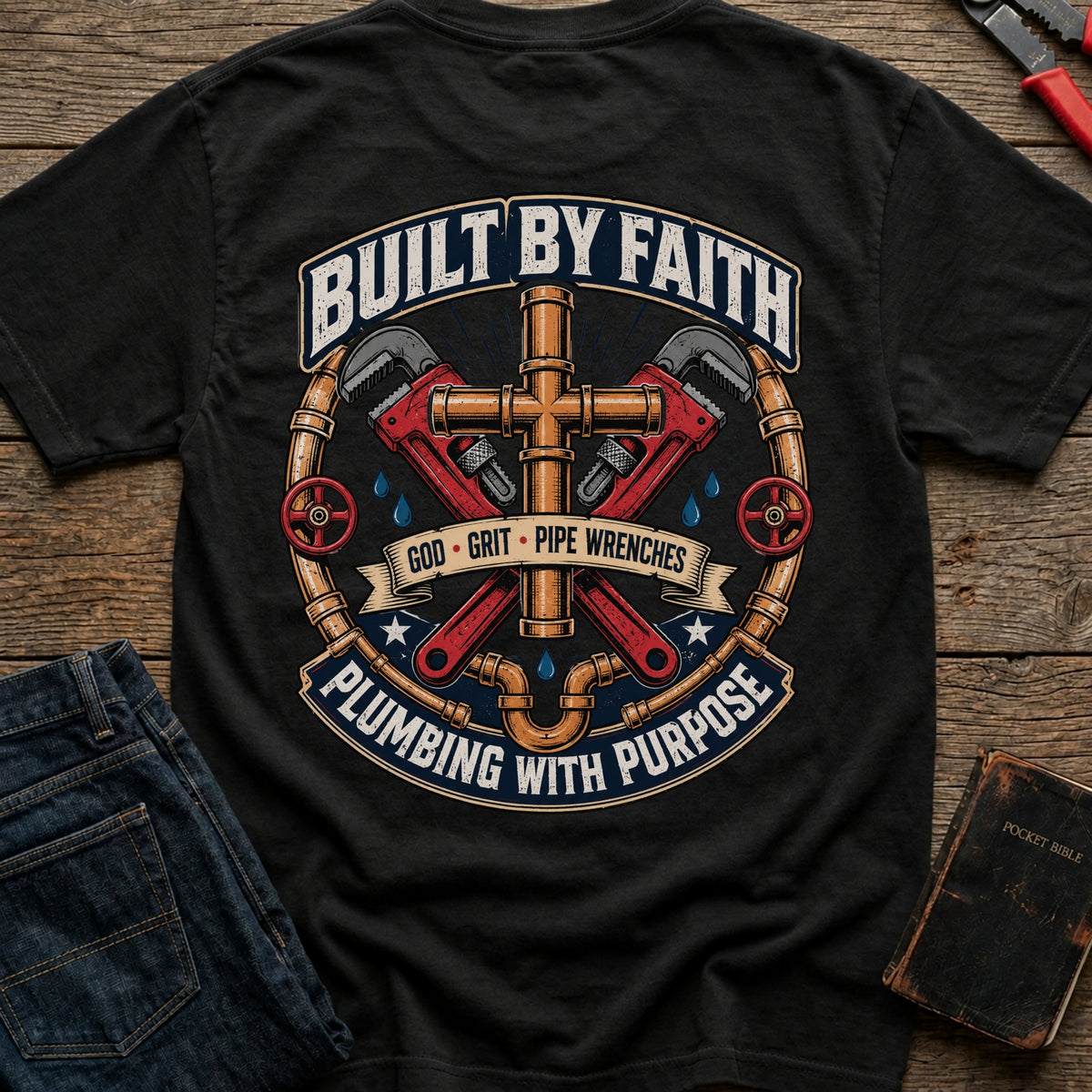 Pipe Wrenches T-Shirt