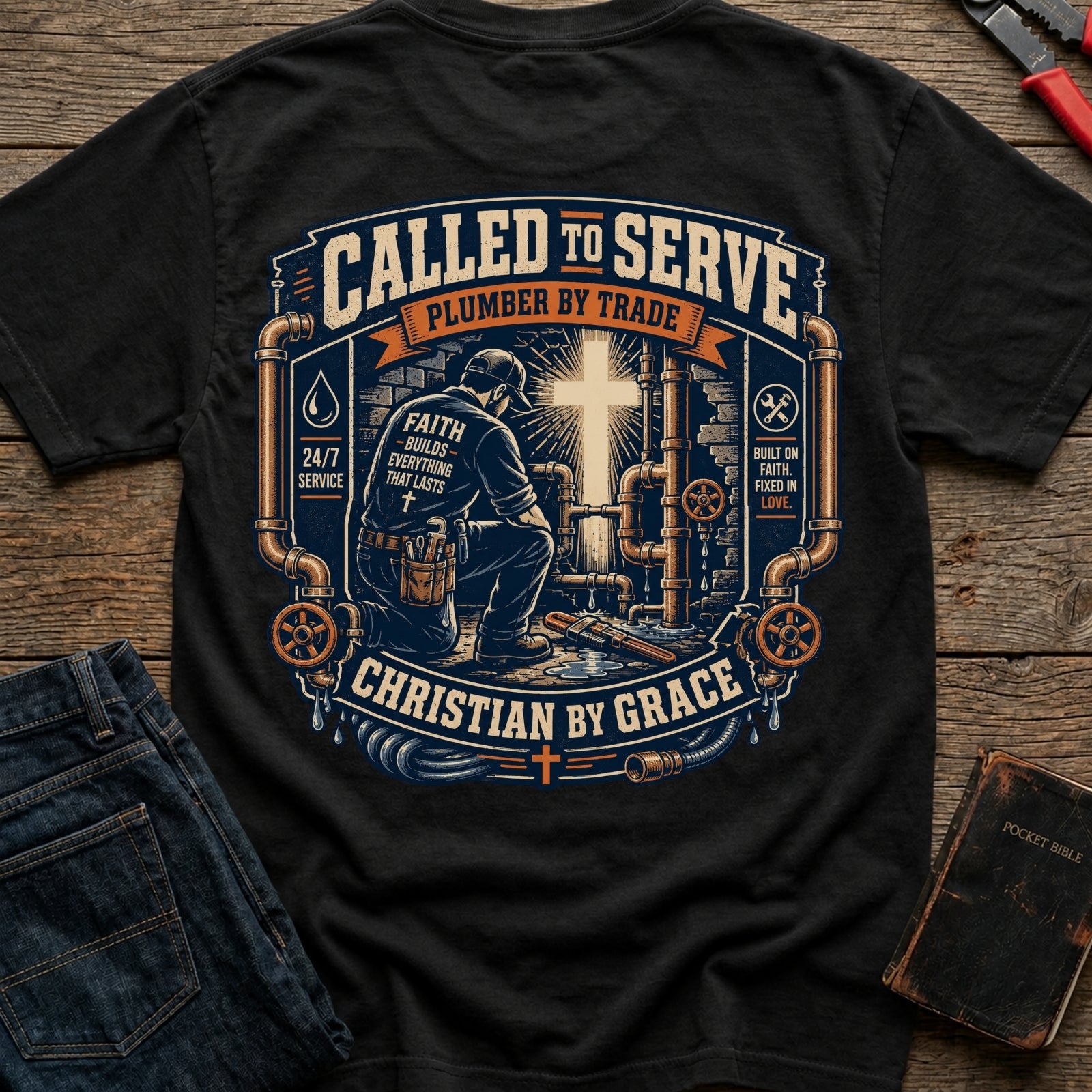 Plumber By Trade T-Shirt